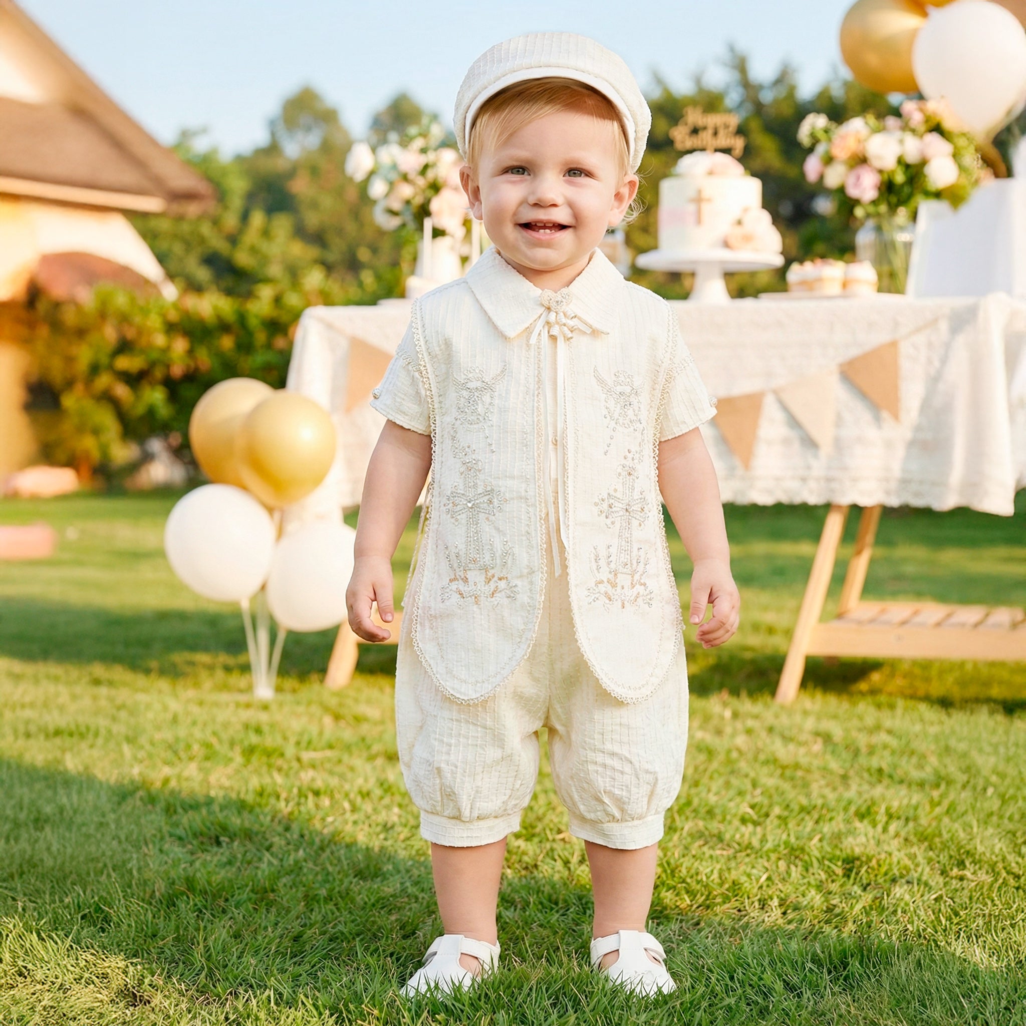 Traje Bautizo Moises