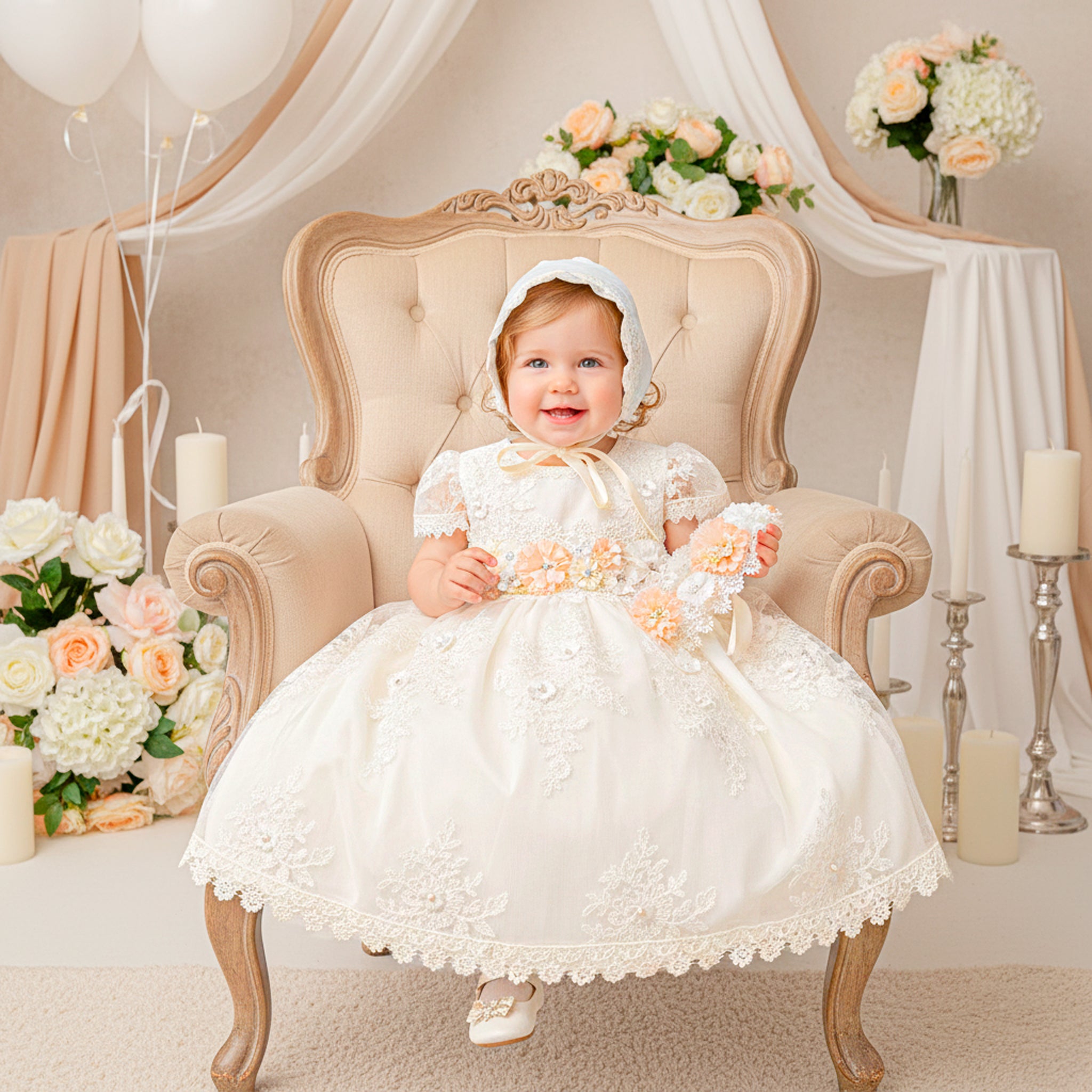 Vestido Bautizo Wendy