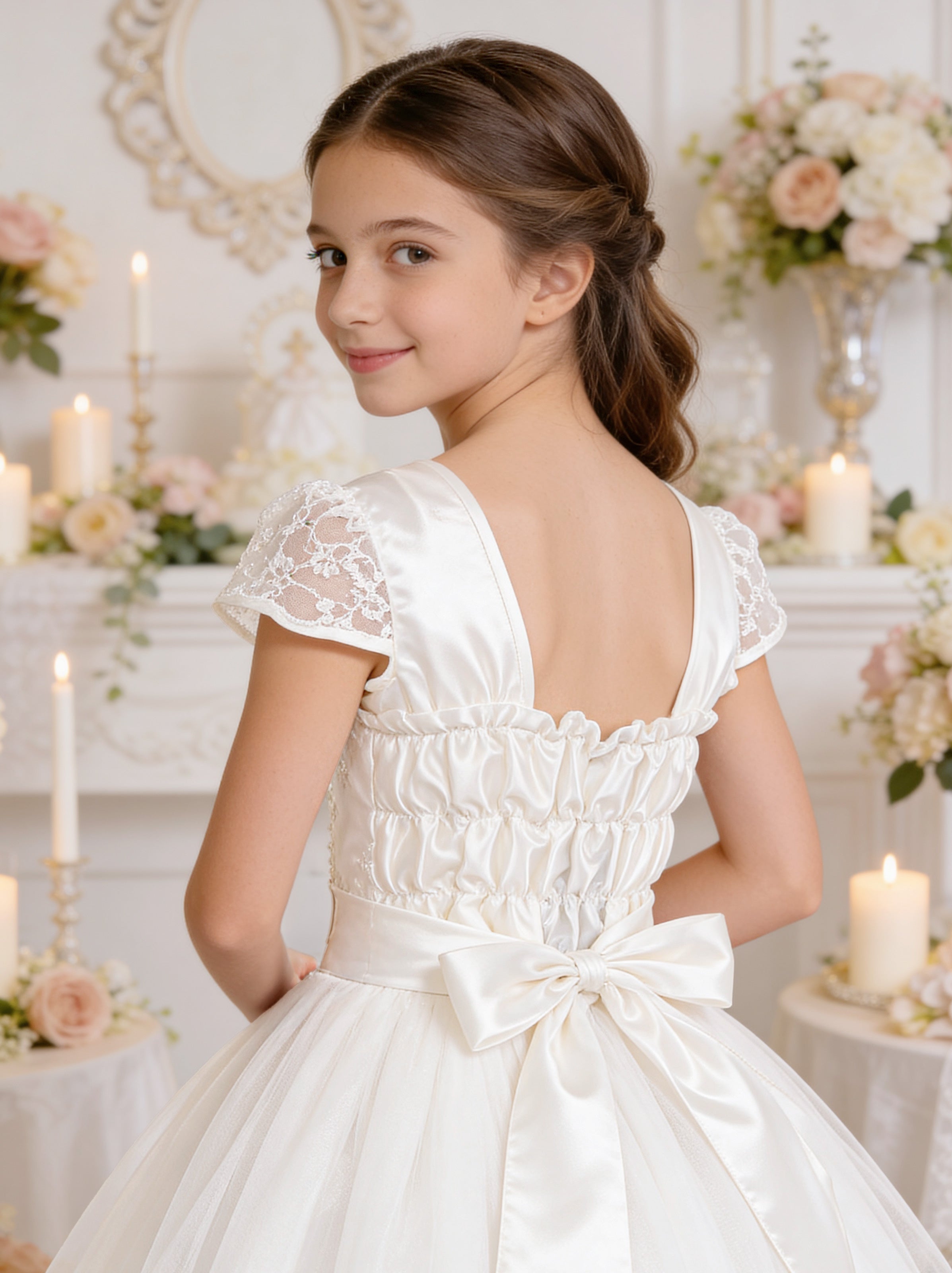 Vestido Primera Comunión Desmontable Olivia