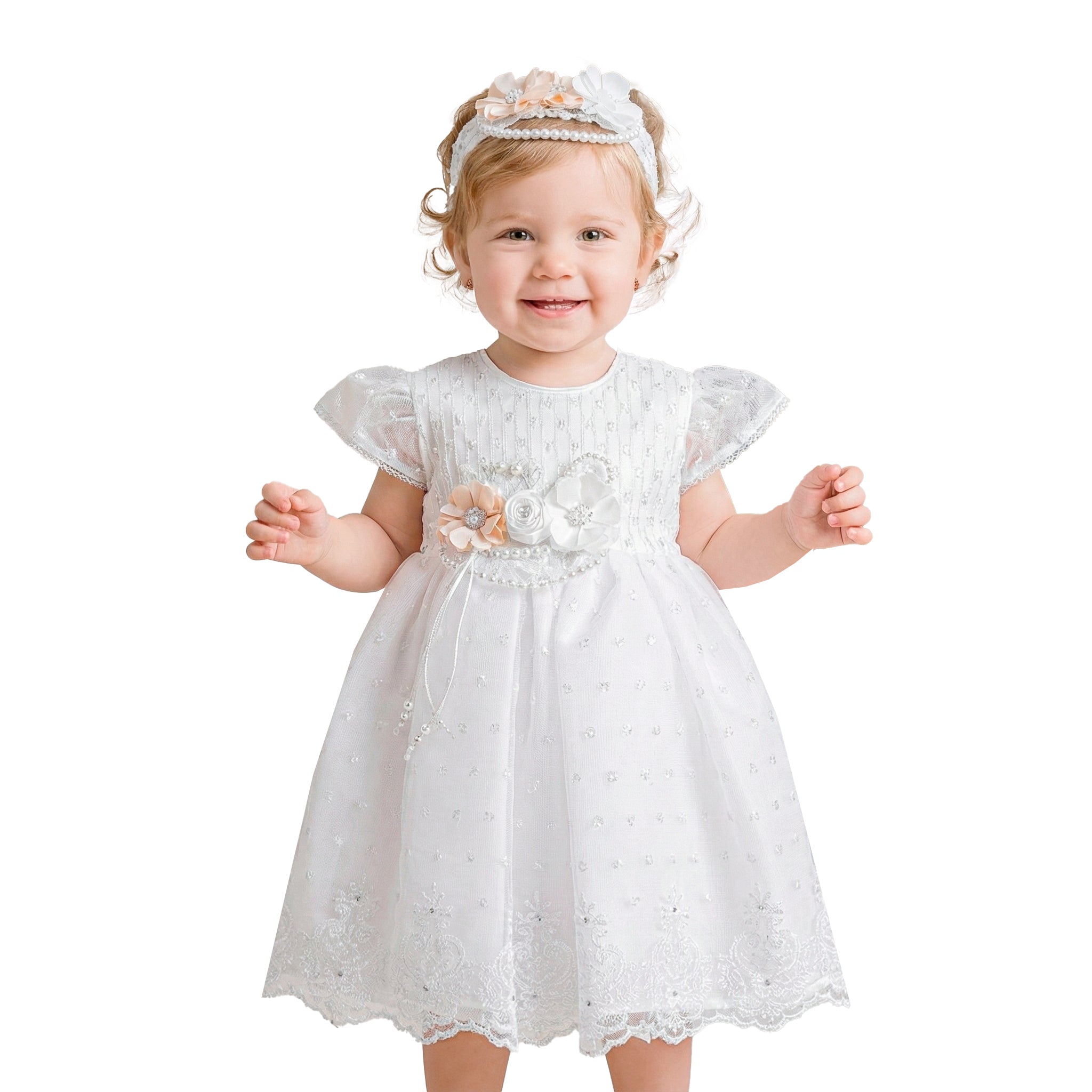 Vestido Bautizo Mini Rosalinda