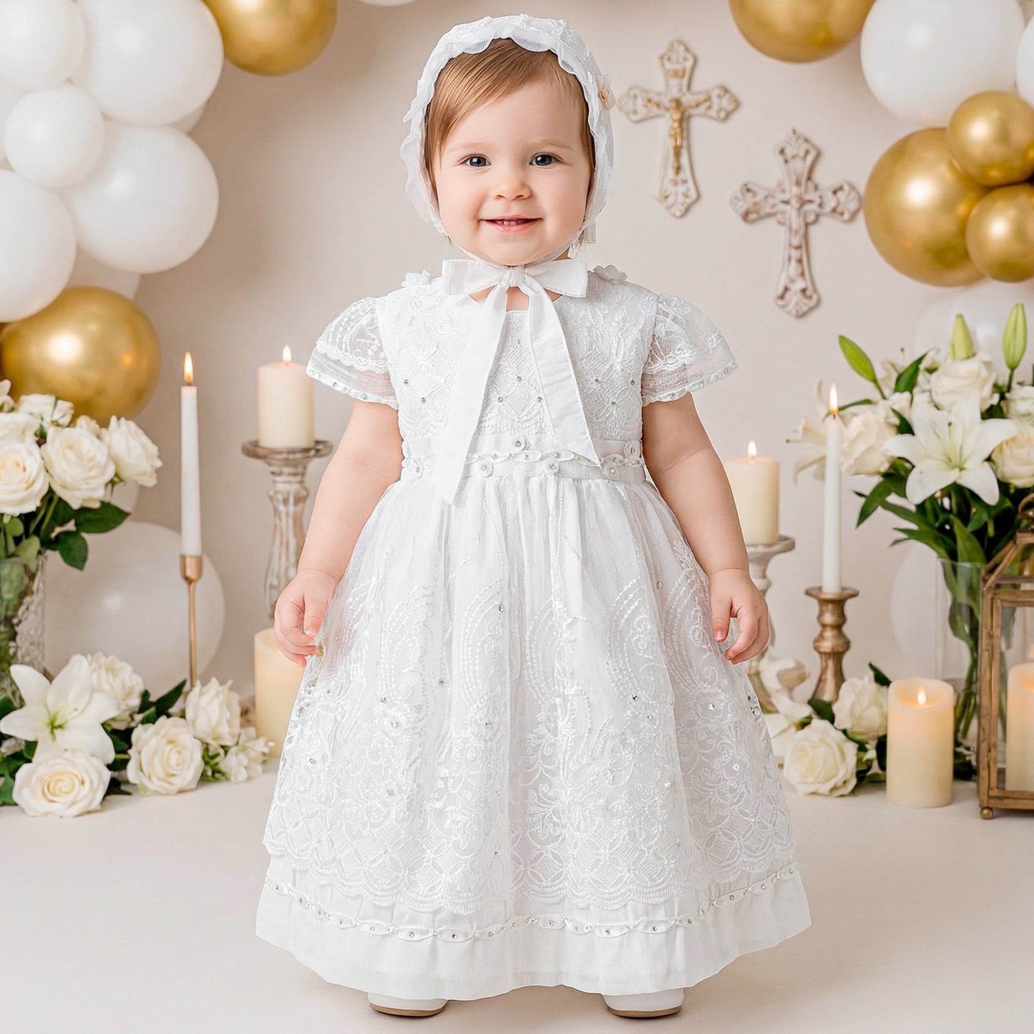 Vestido Bautizo Mini Esfera