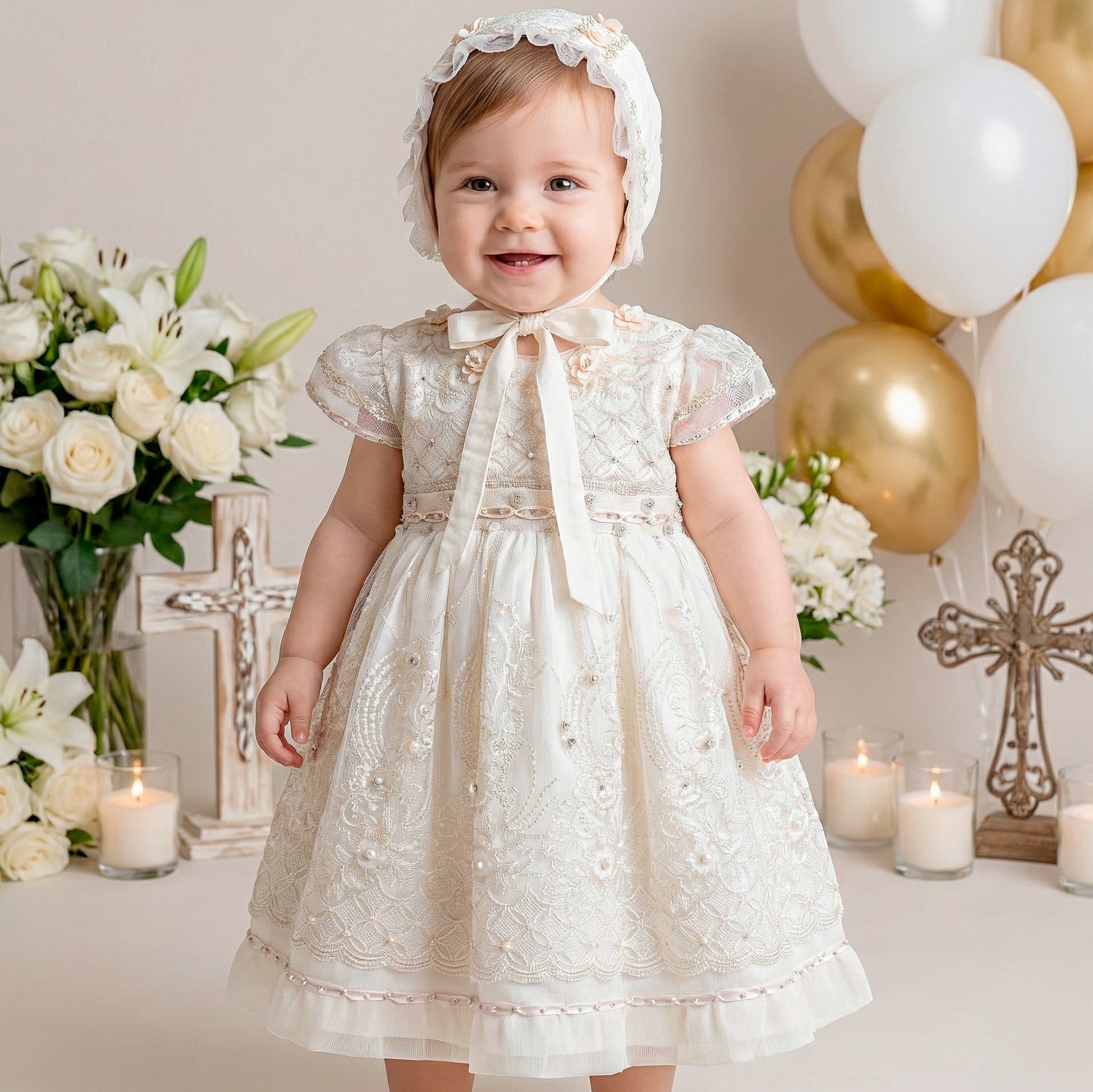 Vestido Bautizo Mini Esfera