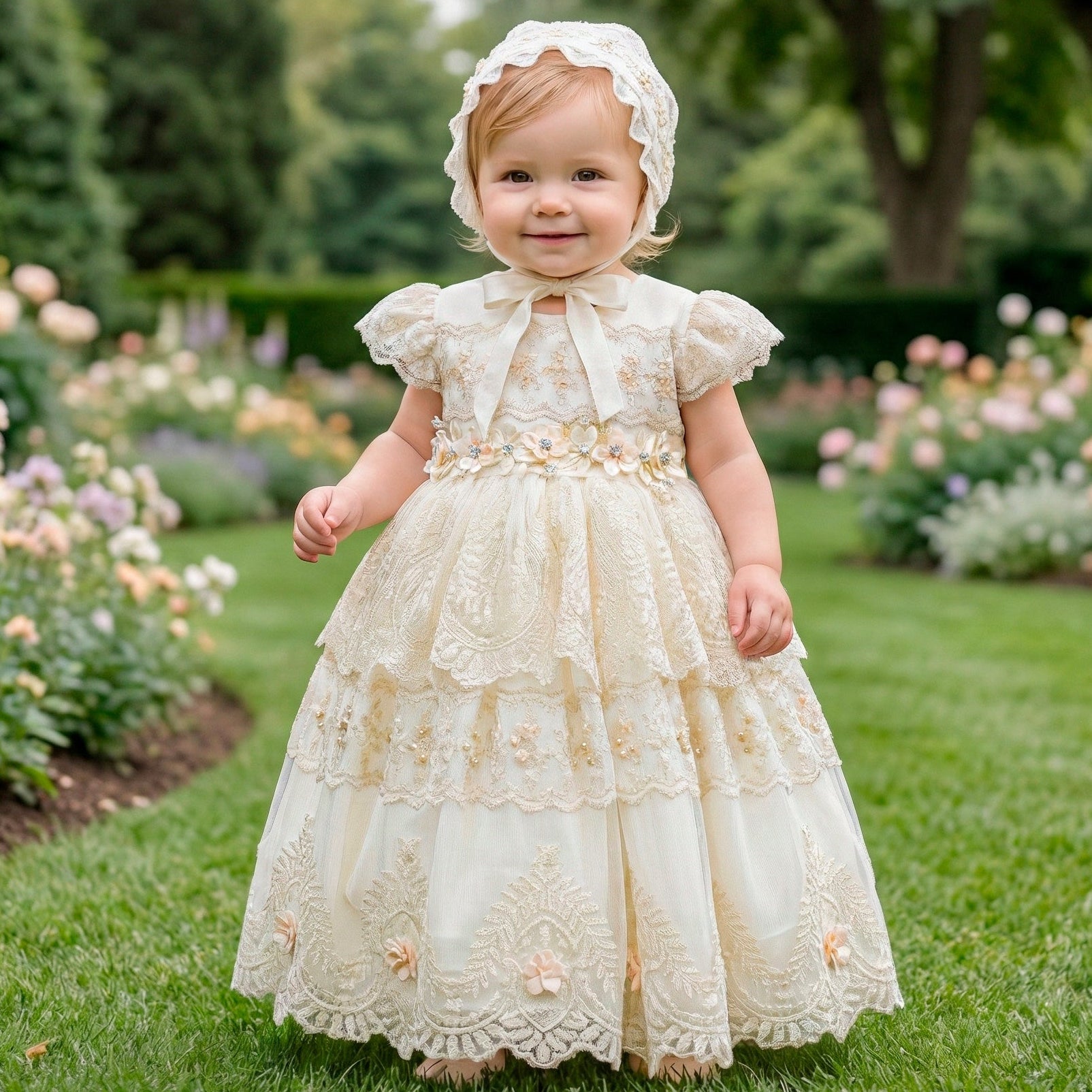 Vestido Bautizo B-Jade-F