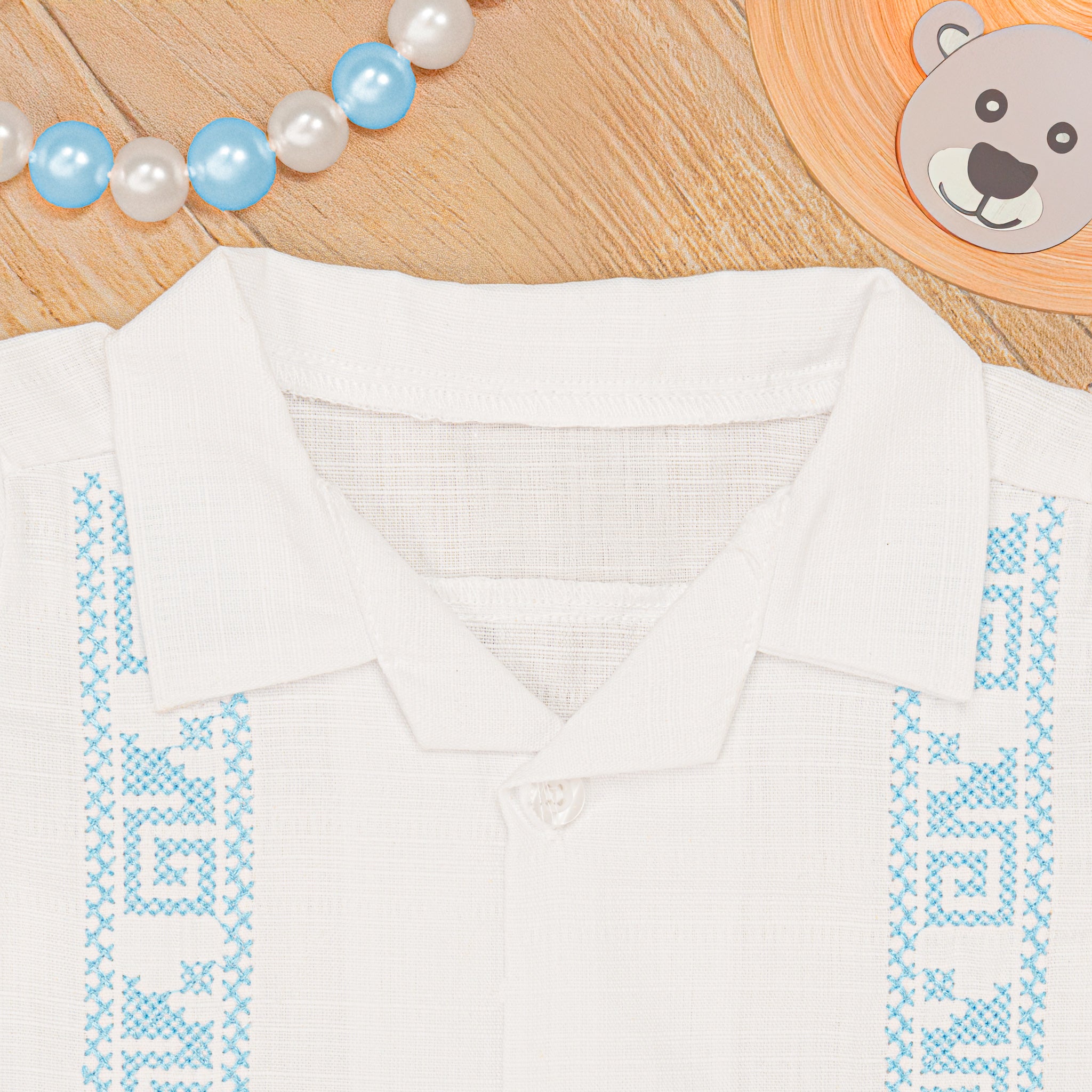 Guayabera Manga Corta M-115 Lino