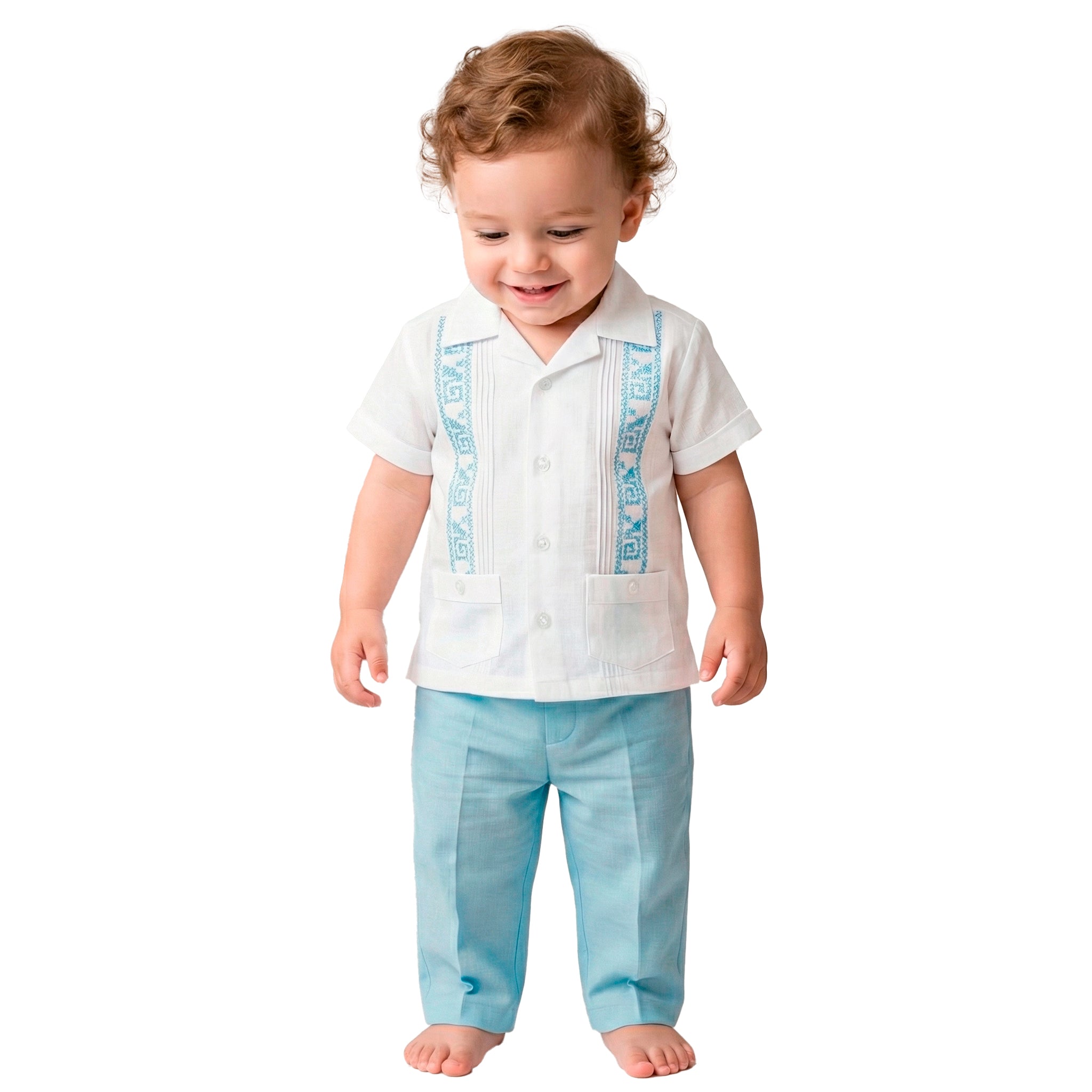 Guayabera Manga Corta M-115 Lino