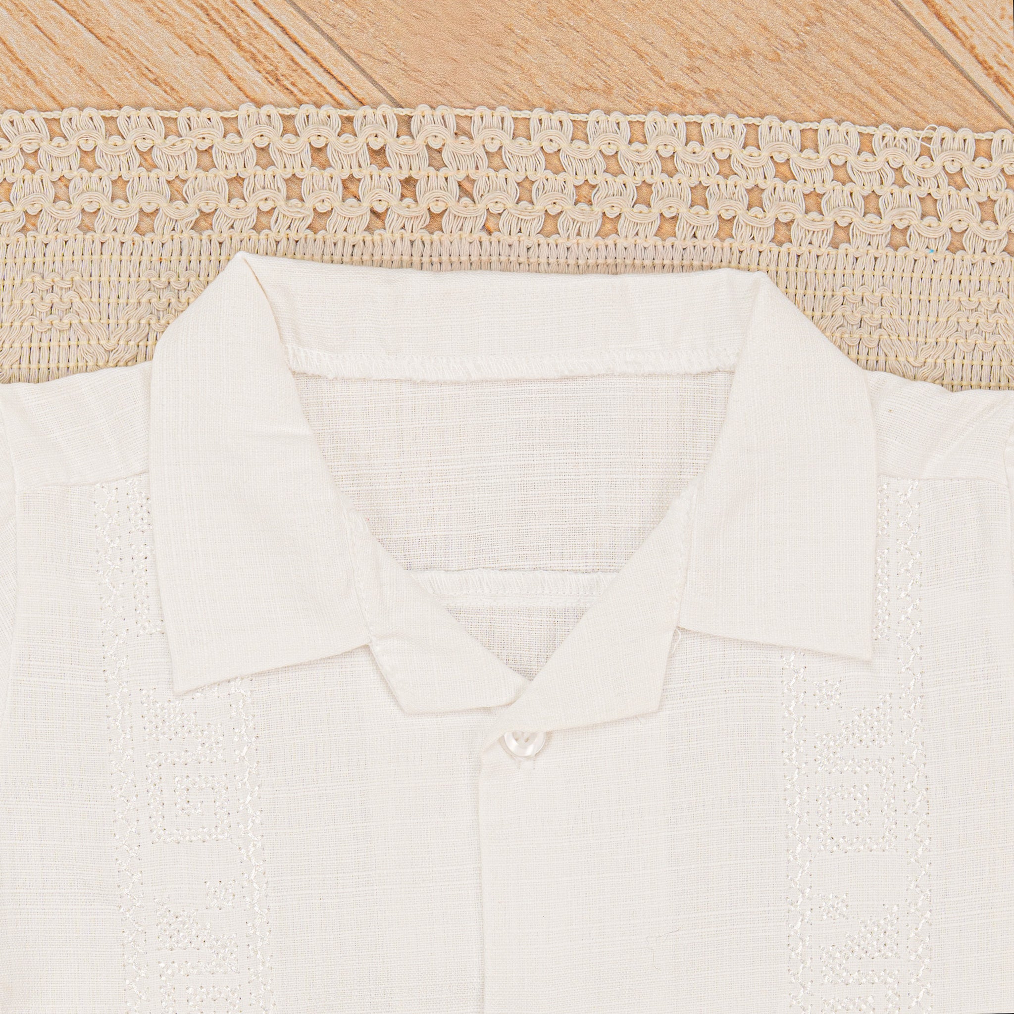 Guayabera Manga Corta M-115 Lino