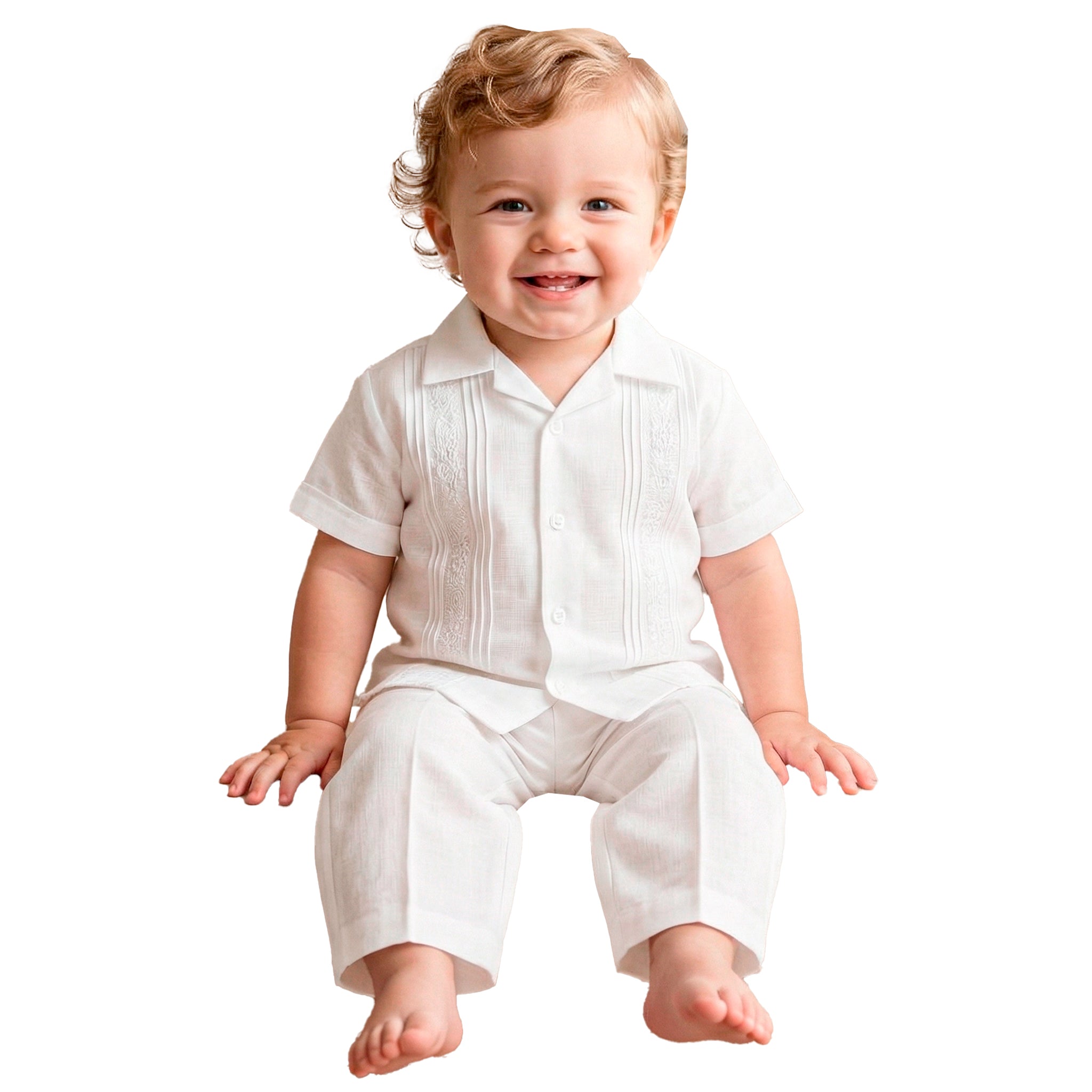 Guayabera Manga Corta M-115 Lino