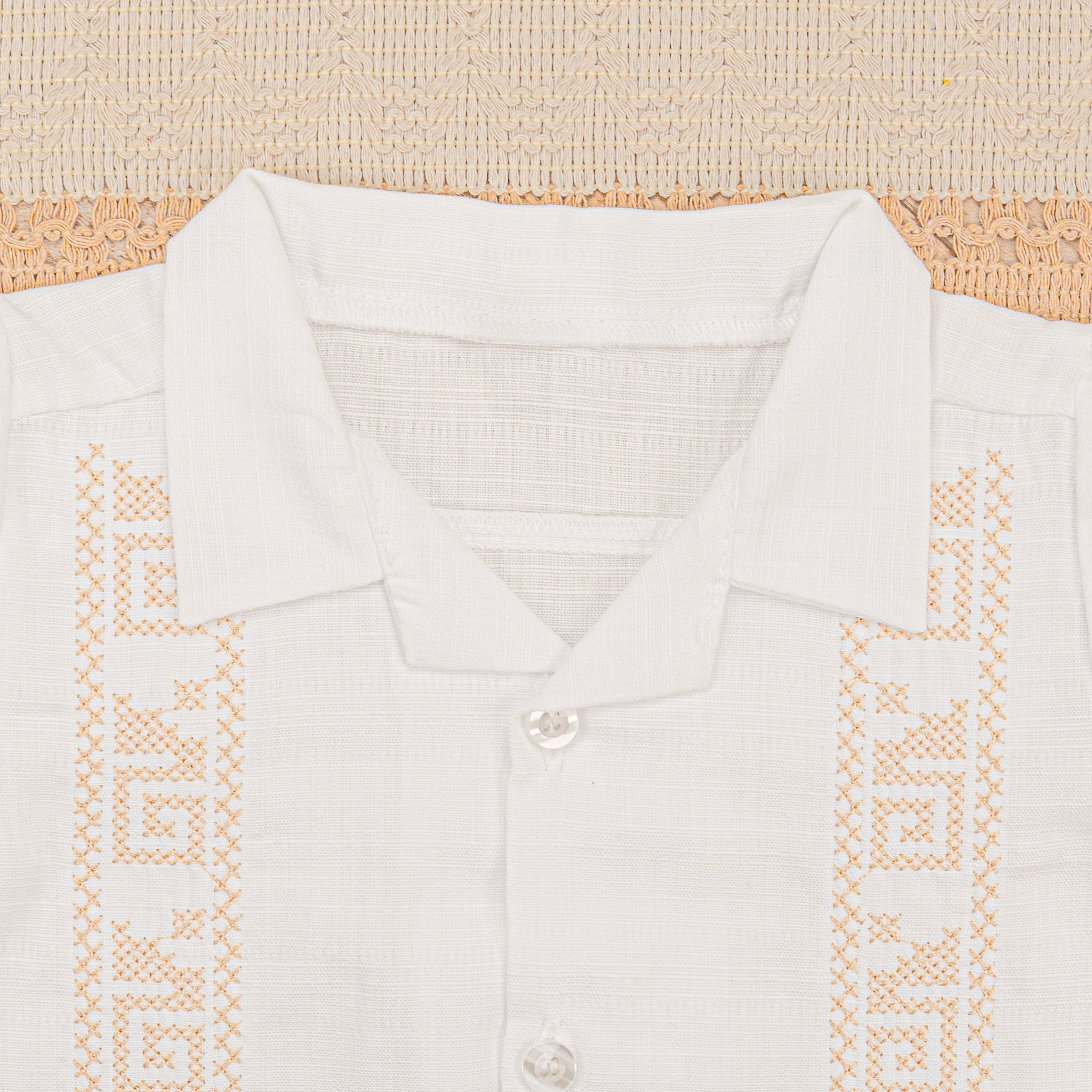 Guayabera Manga Corta M-115 Lino