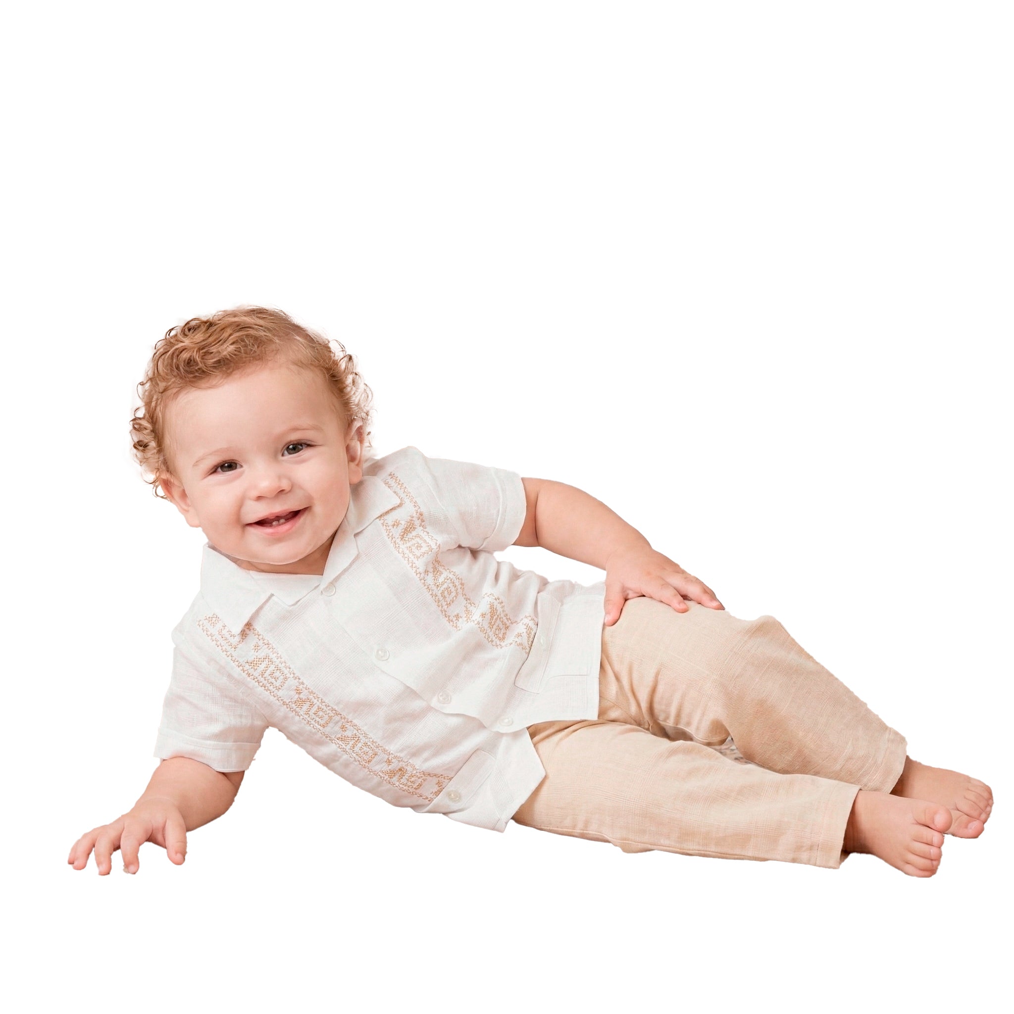 Guayabera Manga Corta M-115 Lino