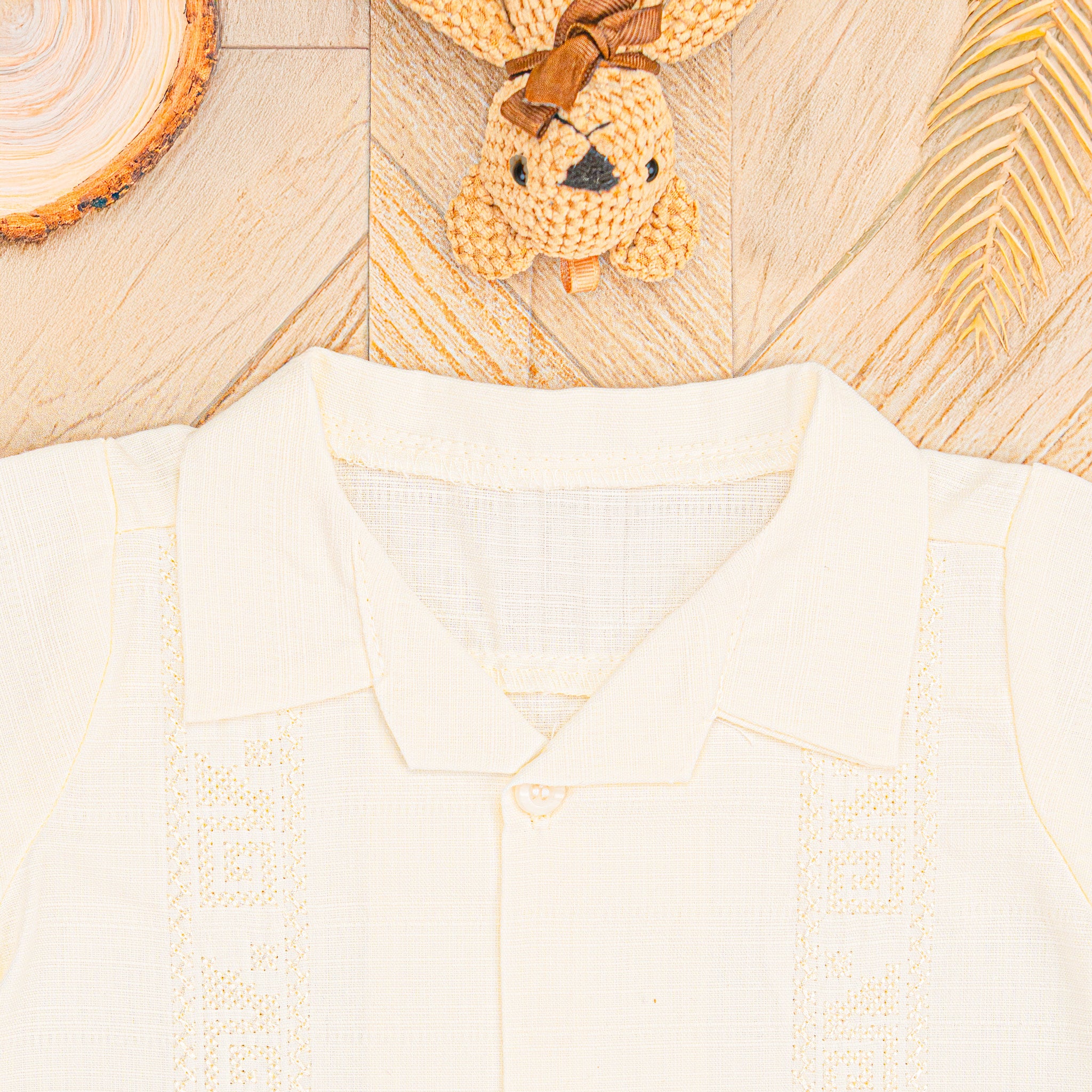 Guayabera Manga Corta M-115 Lino