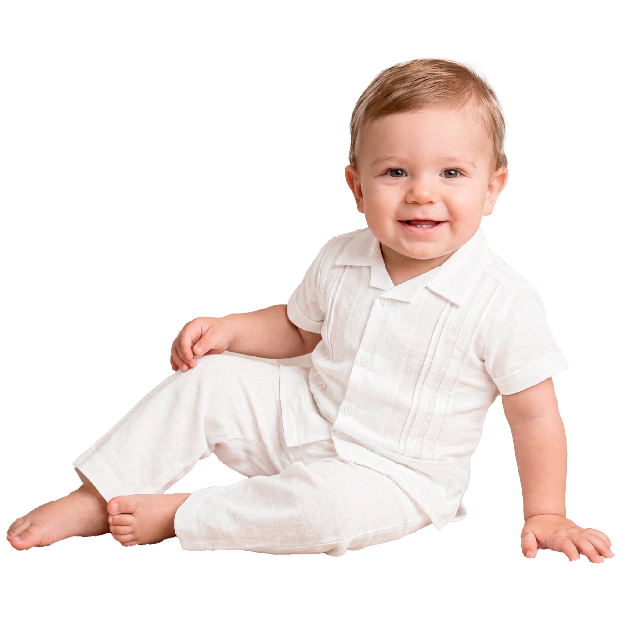 Guayabera Manga Corta M-116 Lino