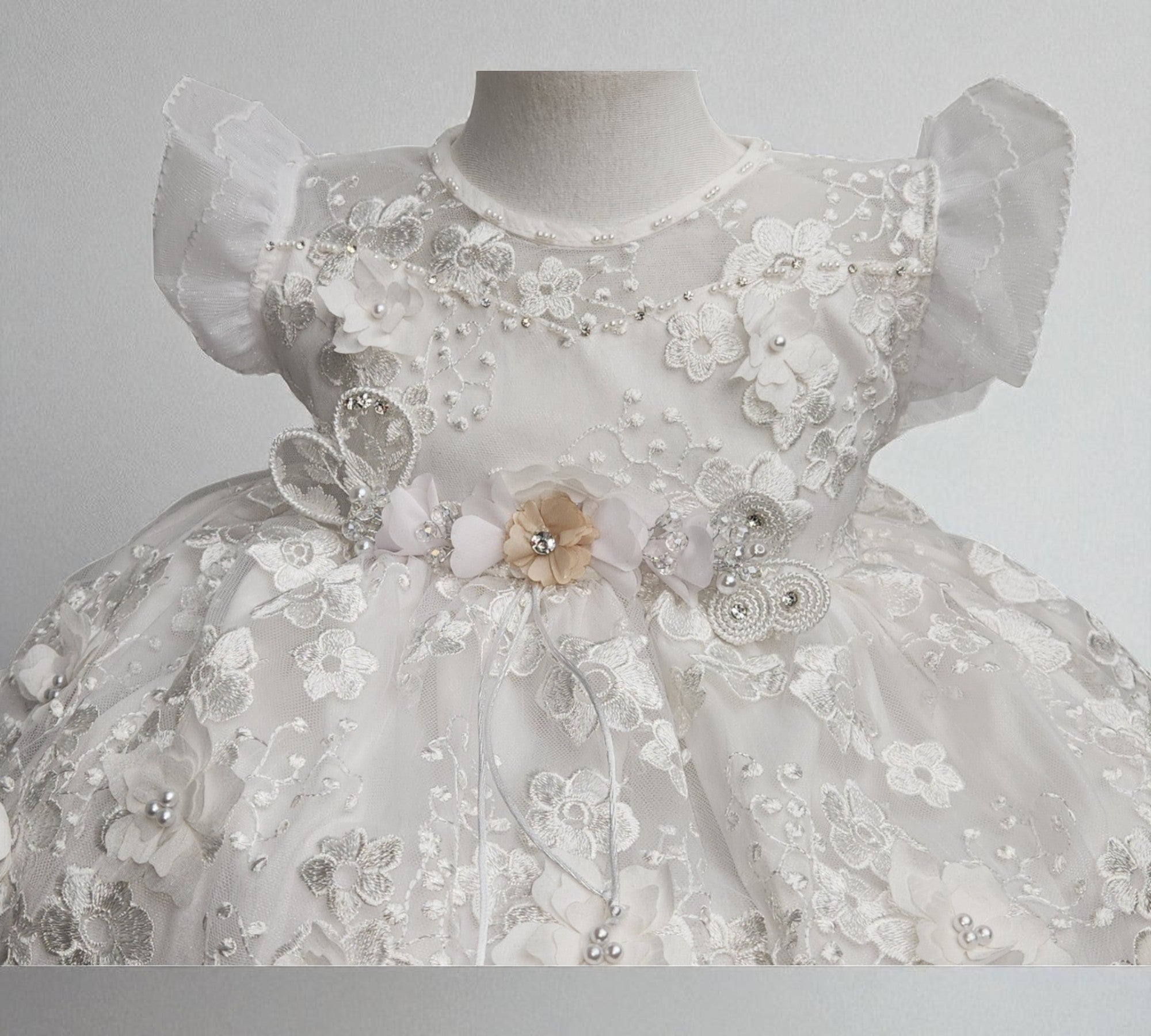Vestido Bautizo Mini Lluvia 2