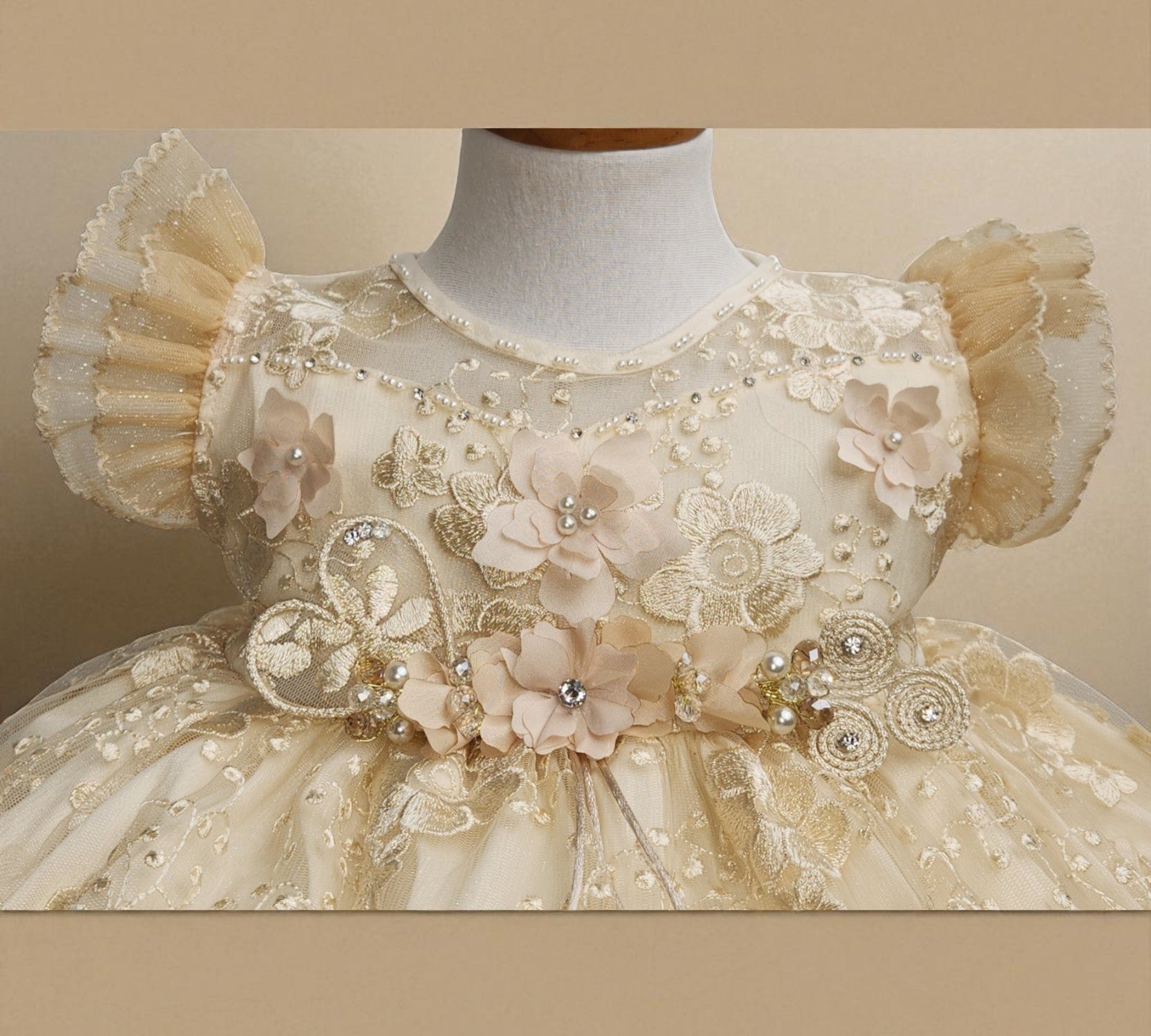 Vestido Bautizo Mini Lluvia 2