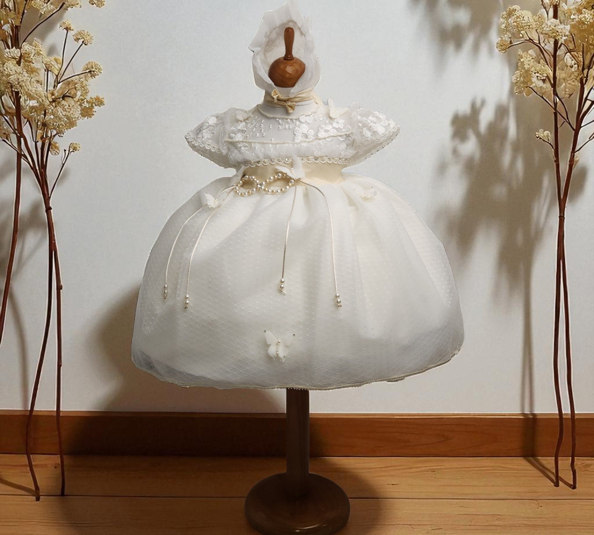 Vestido Bautizo Mini Lluvia 3
