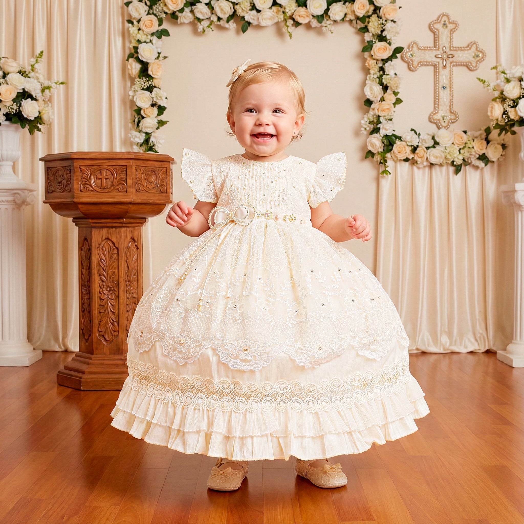 Ropón Niña Desmontable Cristy