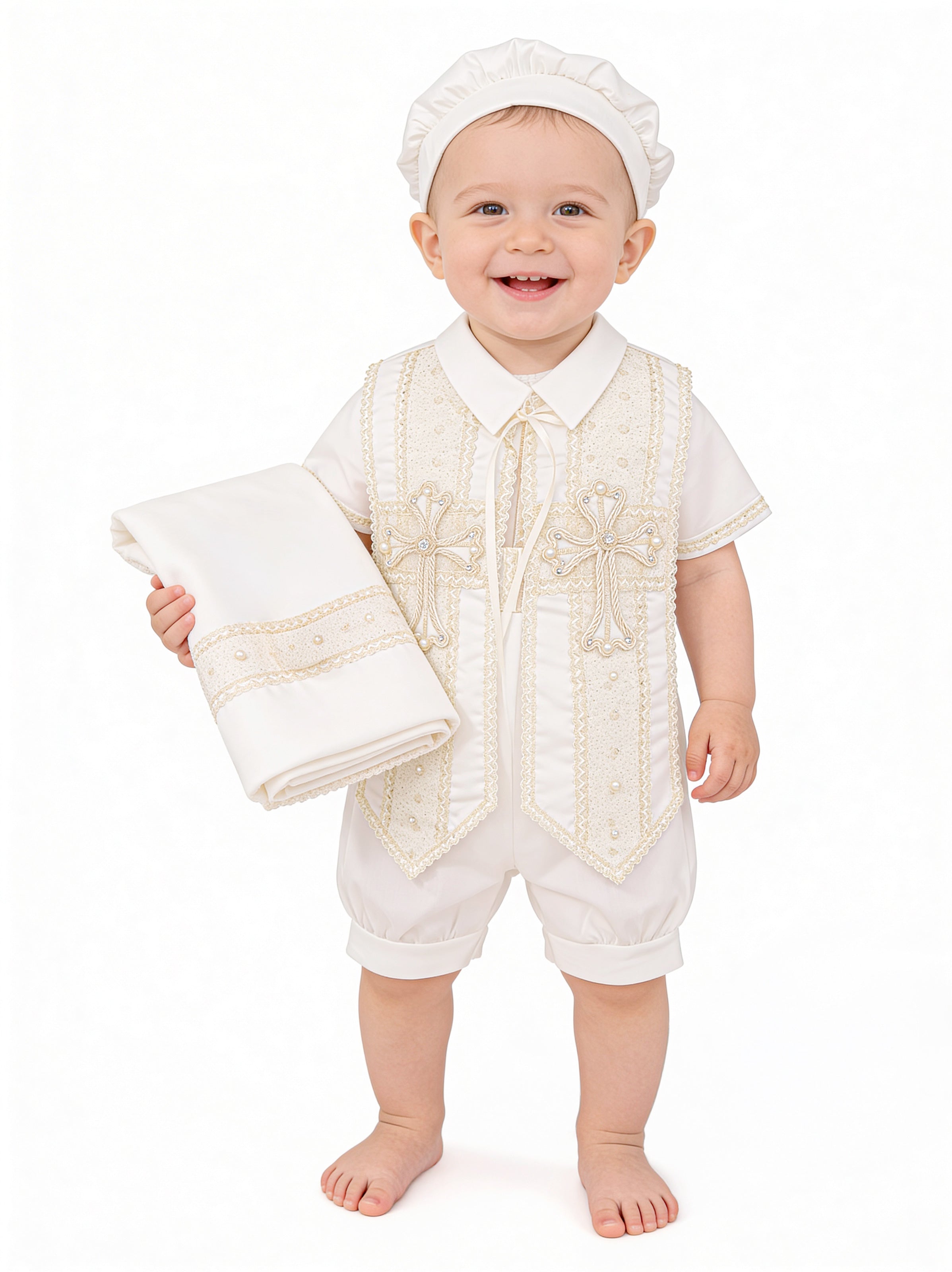 Traje Bautizo Kit Bombacho P17