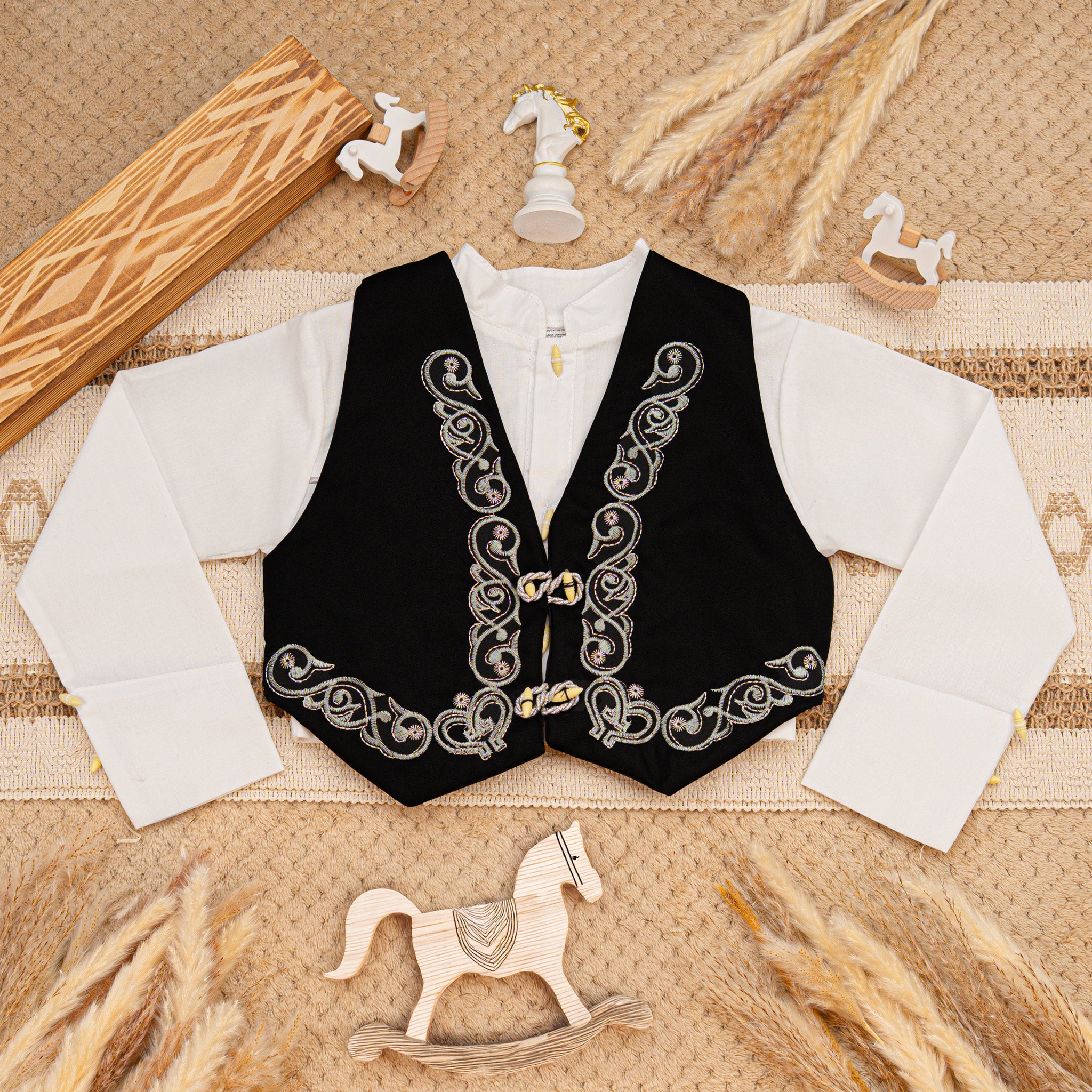 Traje Charro Tafetán con Sombrero