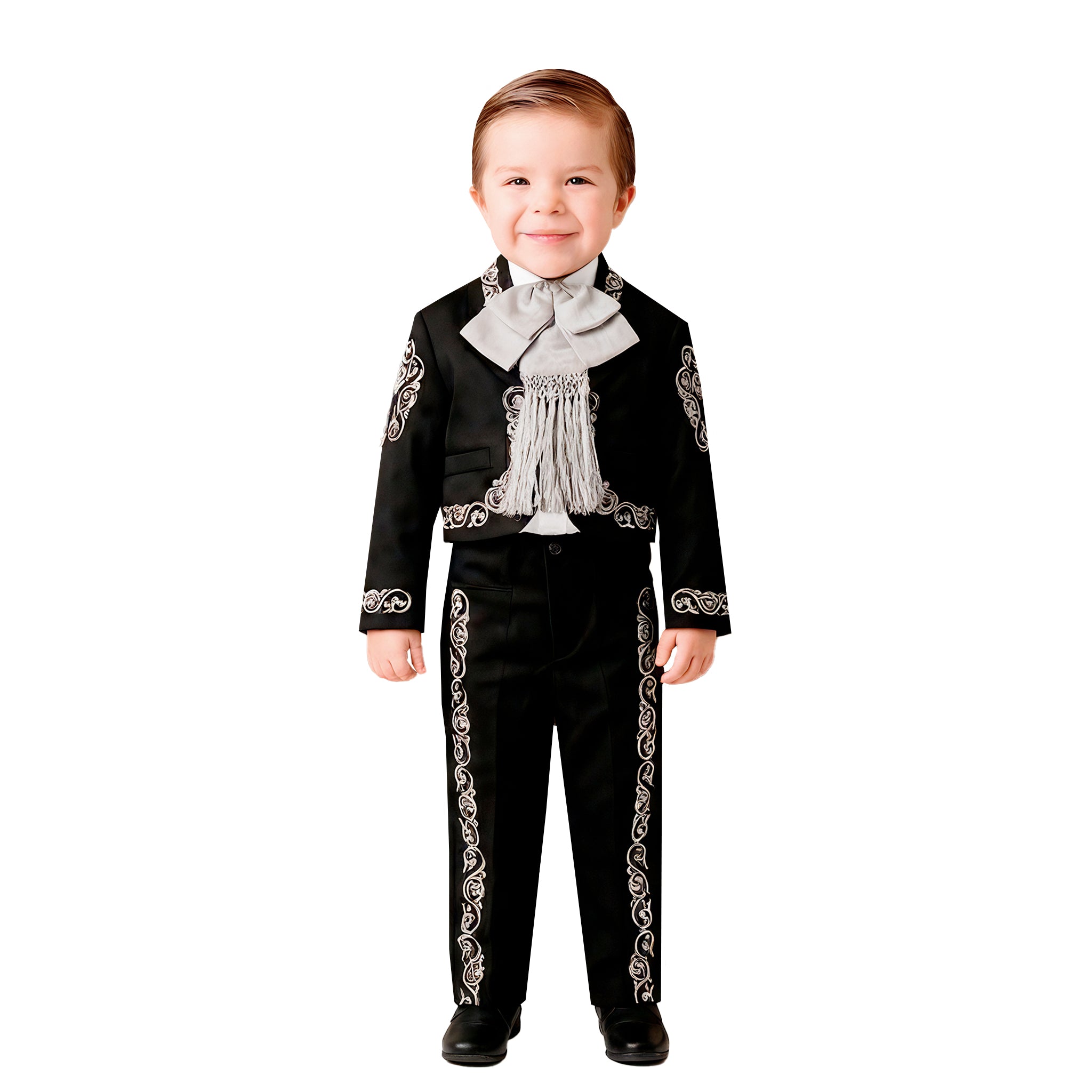 Traje Charro Tafetán con Sombrero