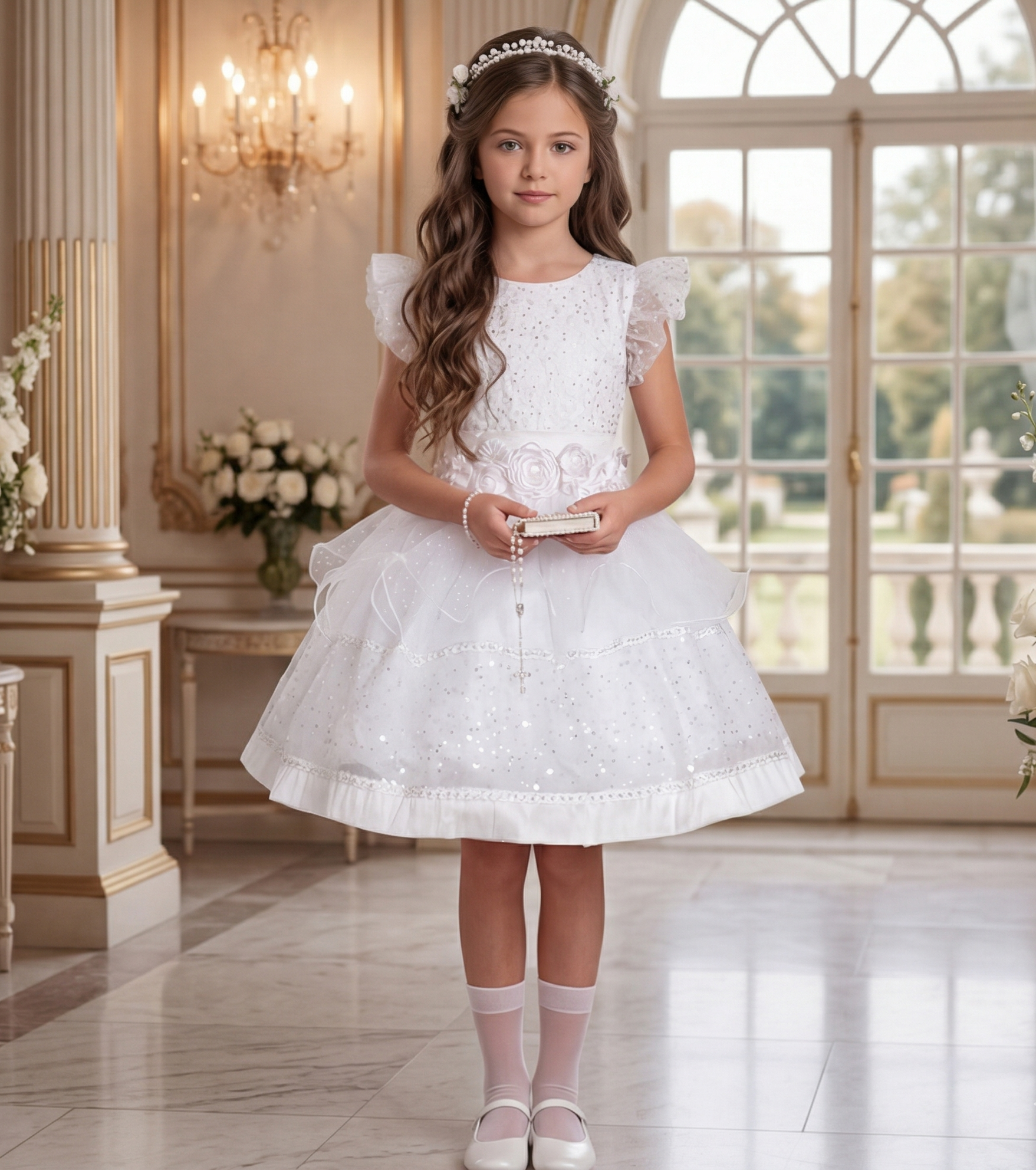 Vestido Primera Comunión V-562