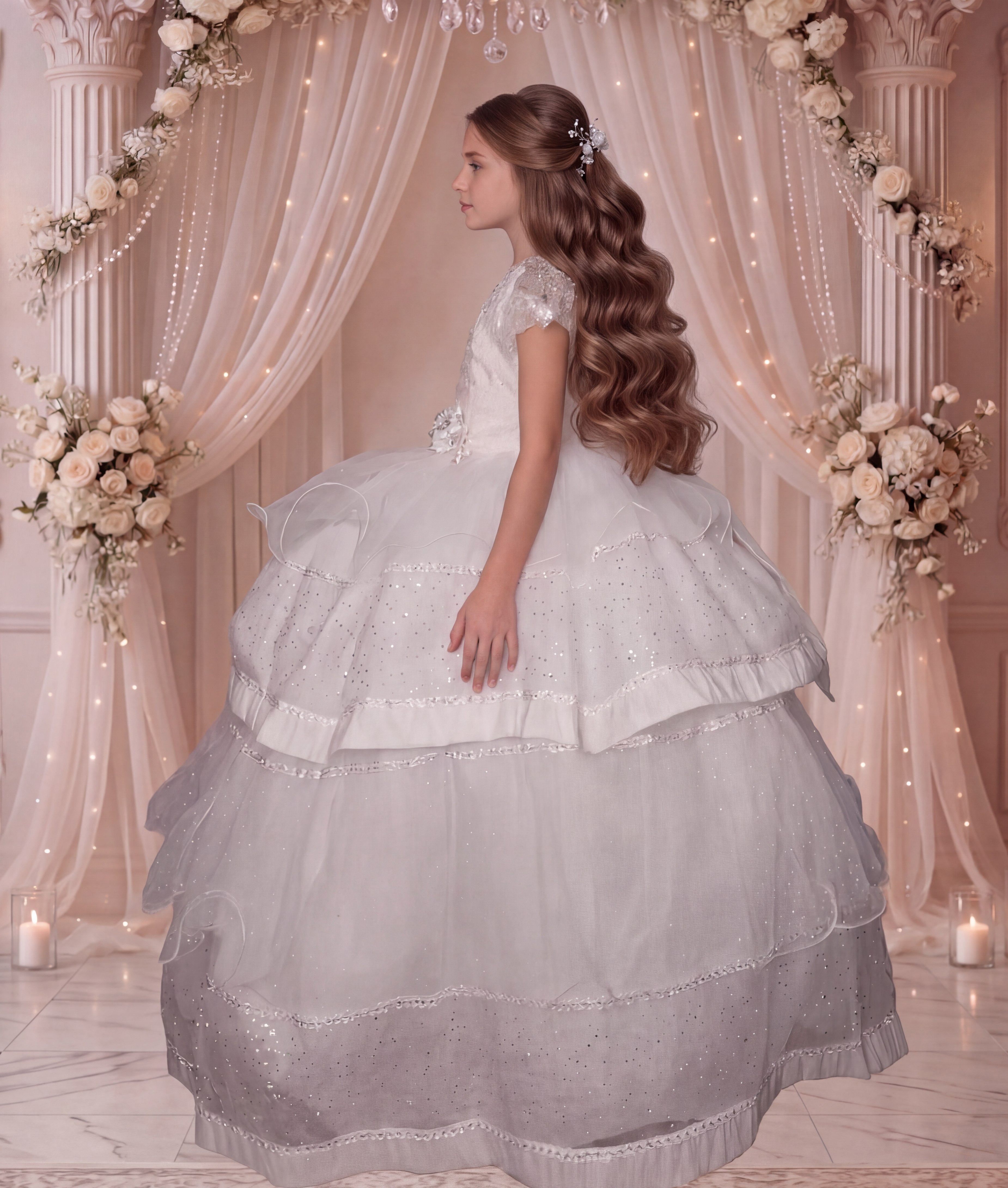 Vestido Primera Comunión V-562