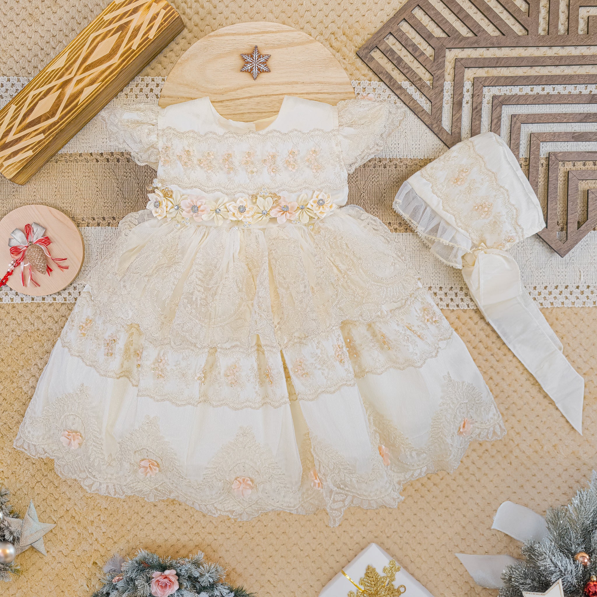 Vestido Bautizo B-Jade-F