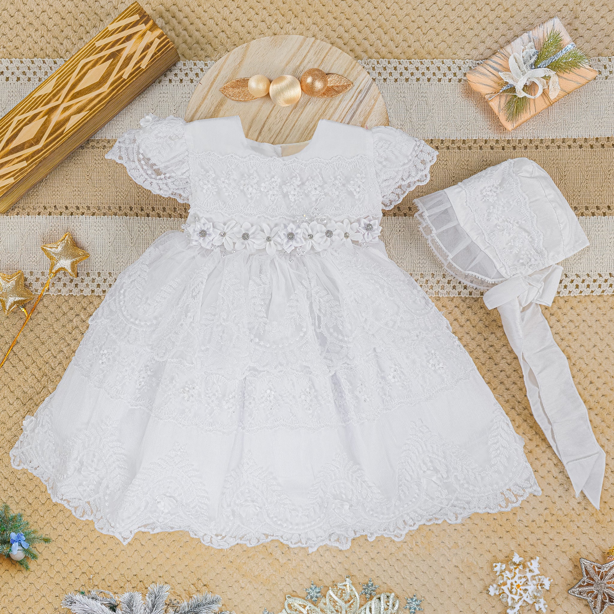 Vestido Bautizo B-Jade-F