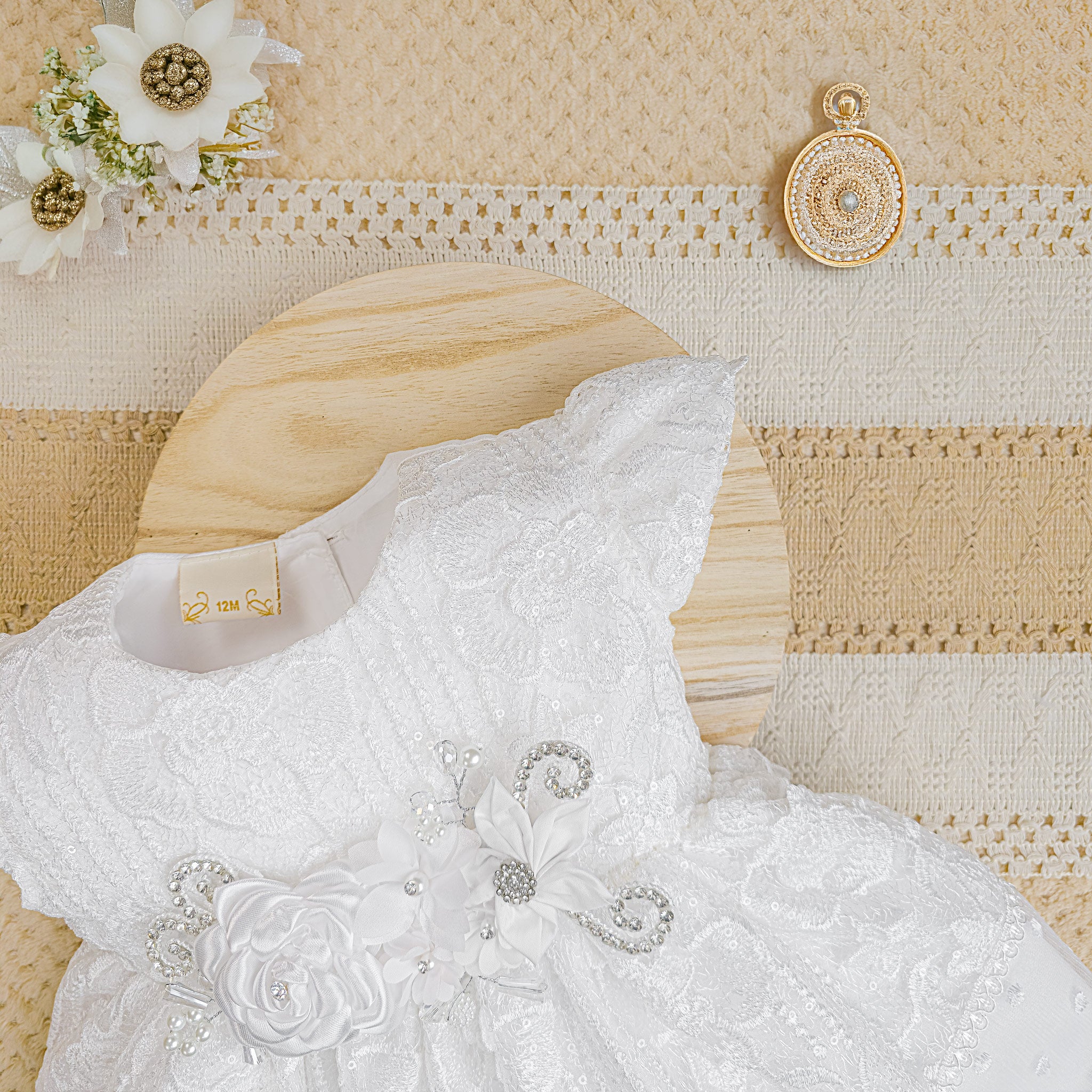 Vestido Bautizo B-Lucero-F