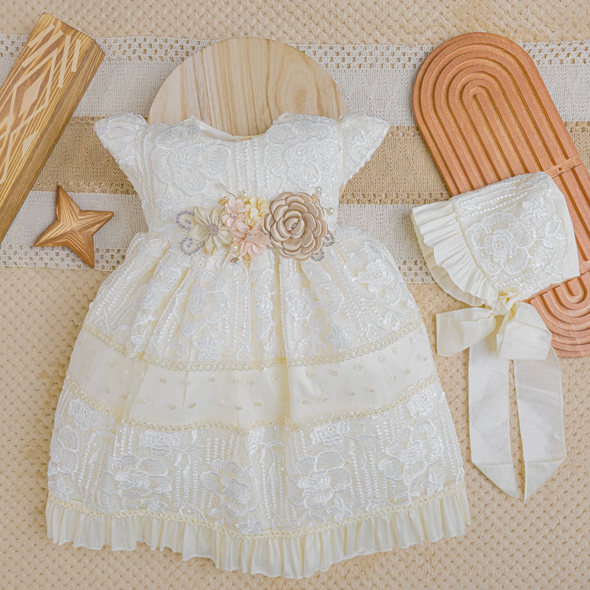 Vestido Bautizo B-Lucero-F