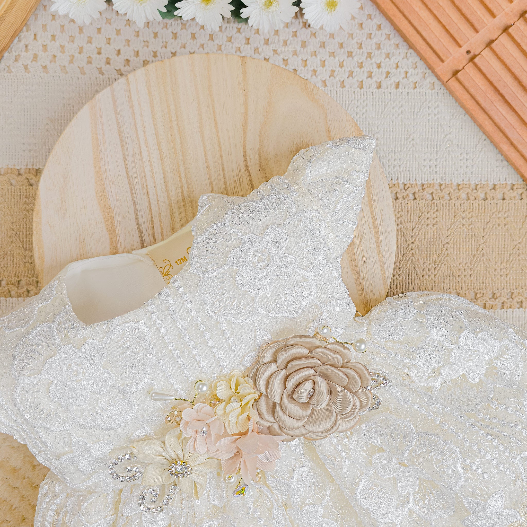 Vestido Bautizo B-Lucero-F