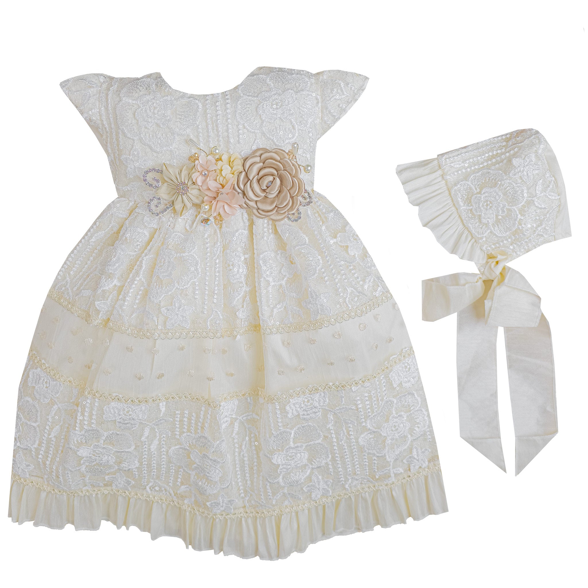 Vestido Bautizo B-Lucero-F