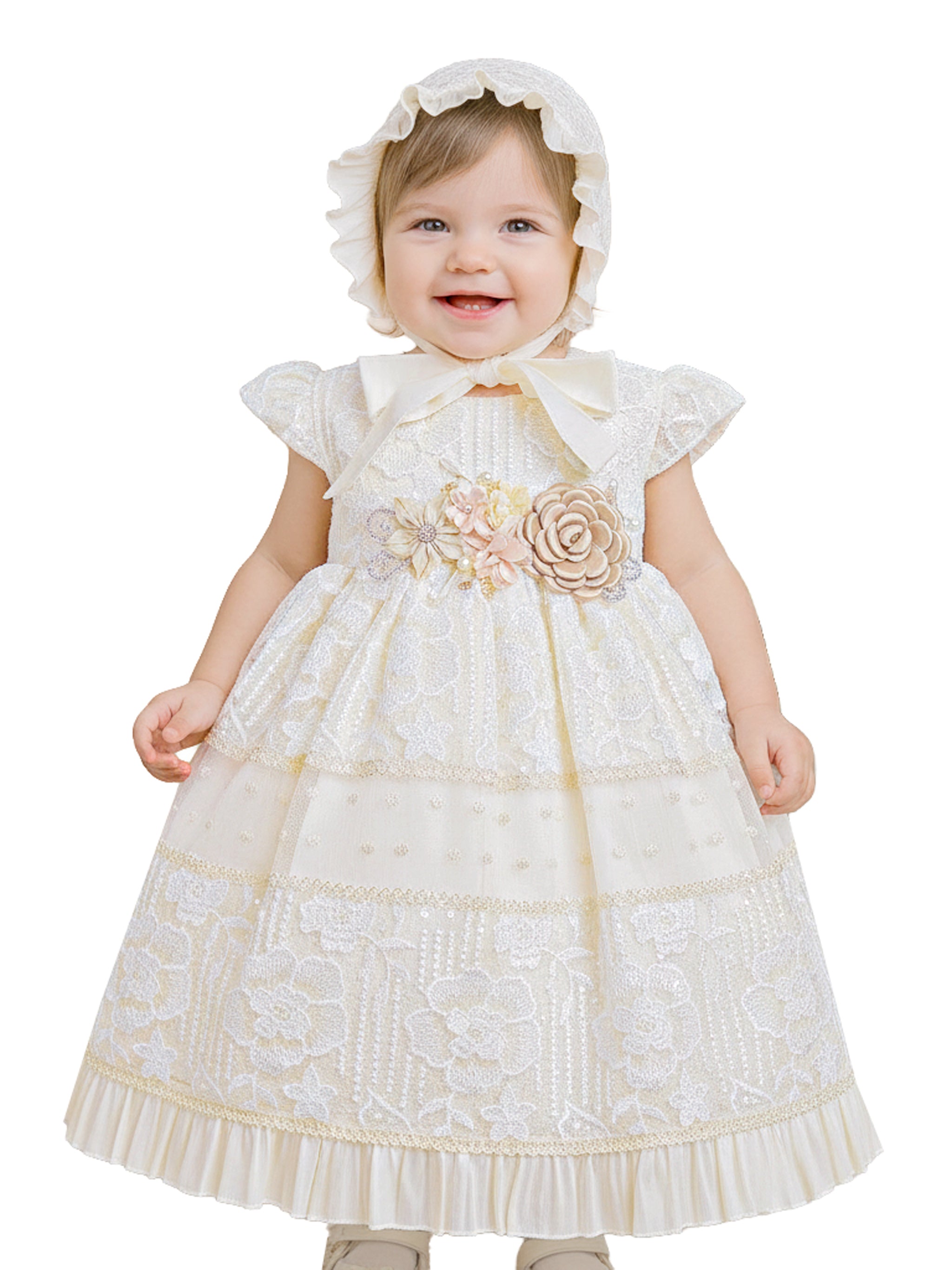 Vestido Bautizo B-Lucero-F