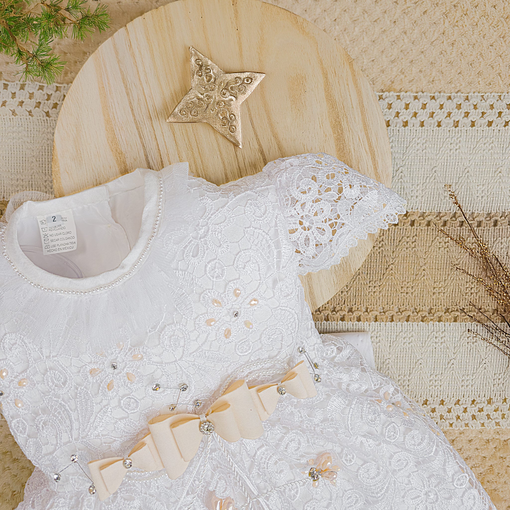 Vestido Bautizo Mini Cindy