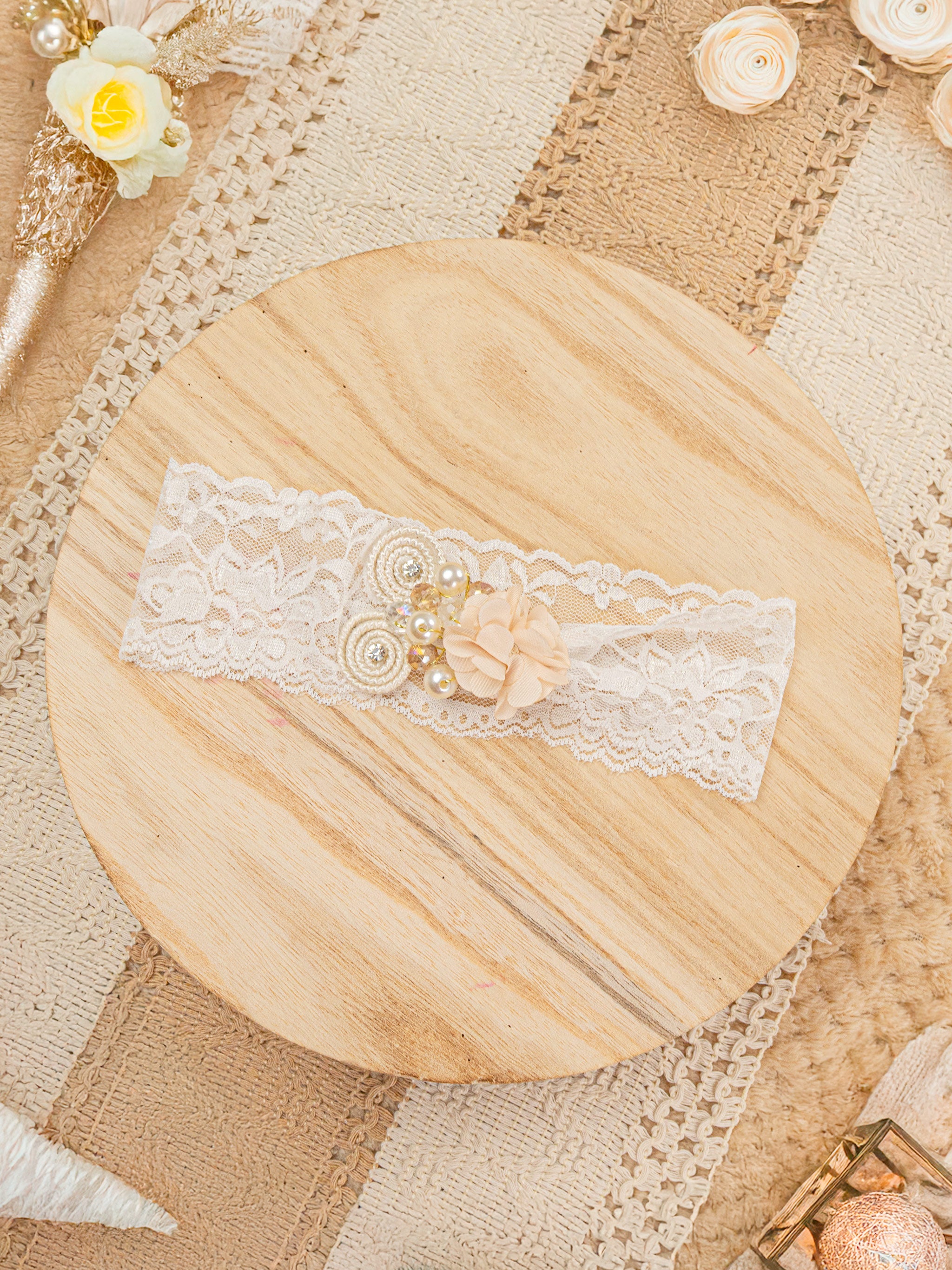 Vestido Bautizo Mini Lupita Hojitas