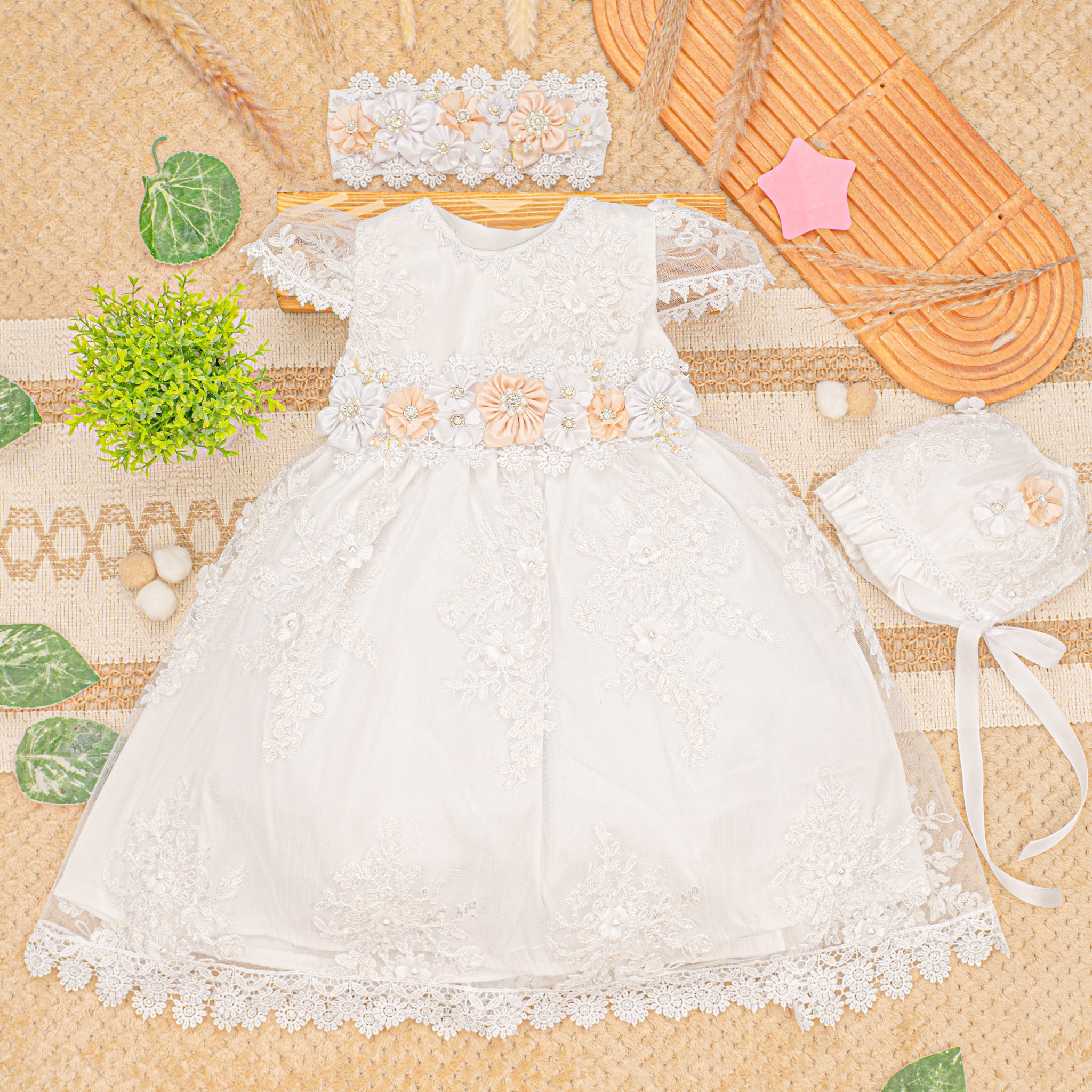 Vestido Bautizo Wendy