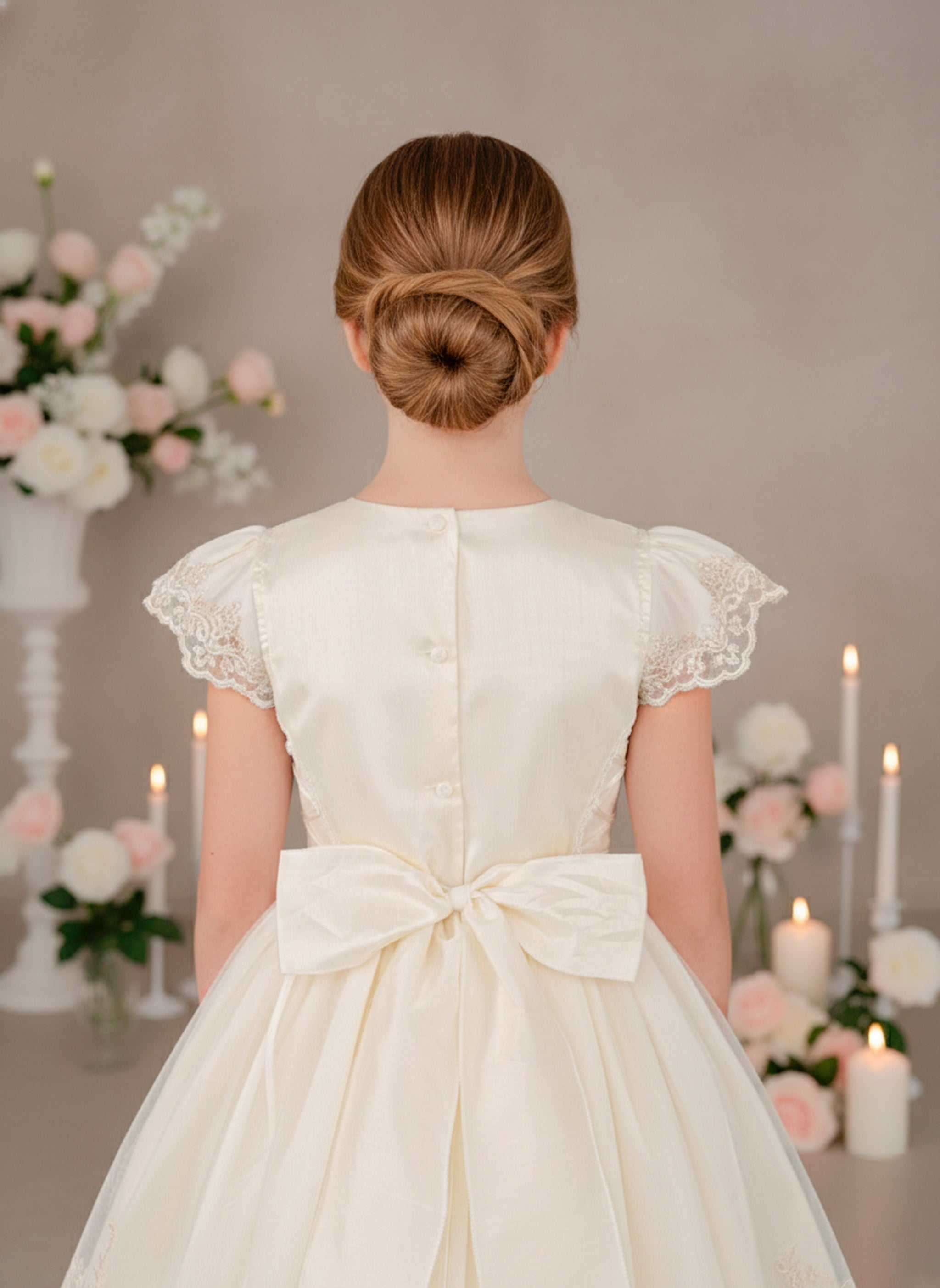 Vestido Primera Comunión Emilia Desmontable