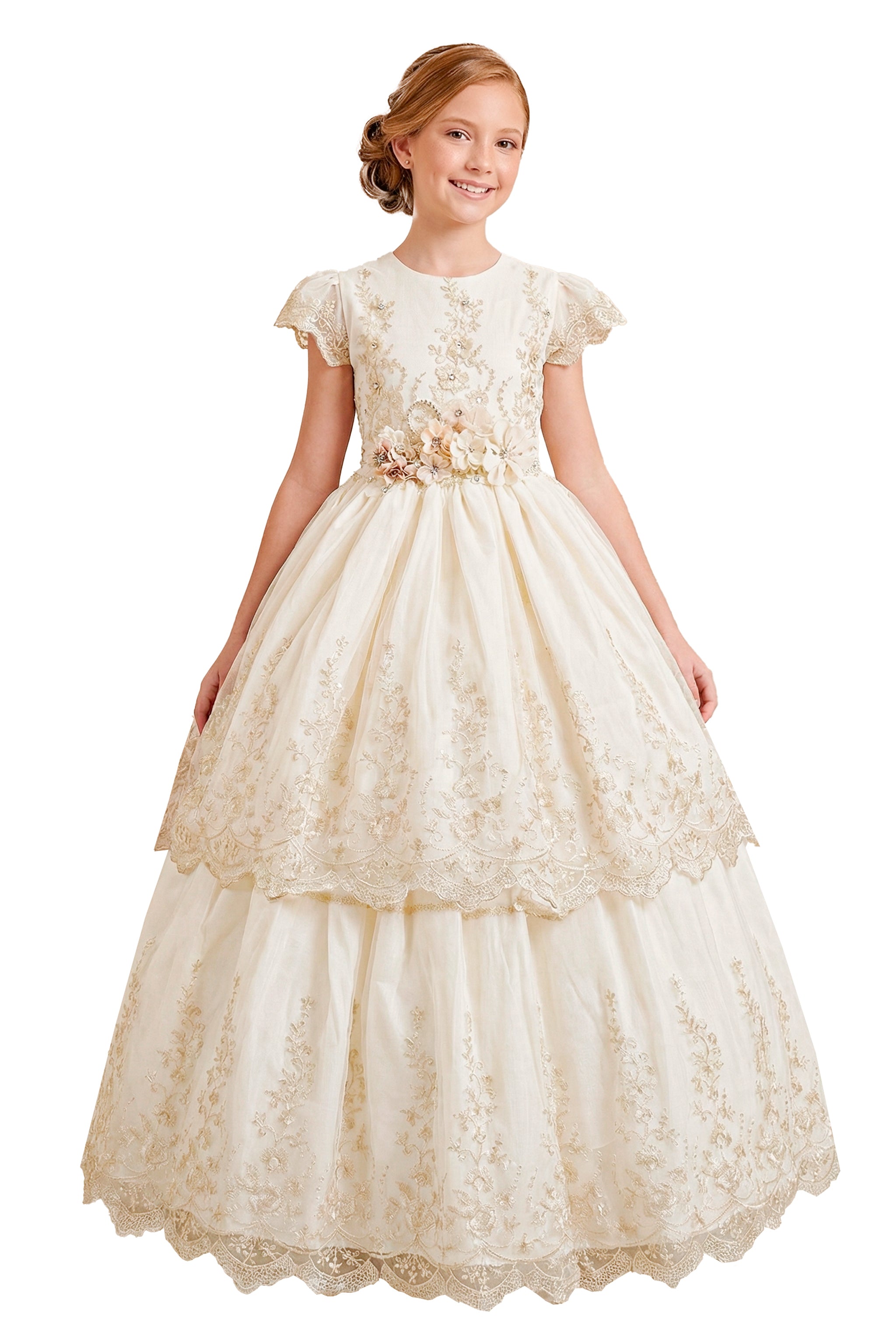 Vestido Primera Comunión Emilia Desmontable