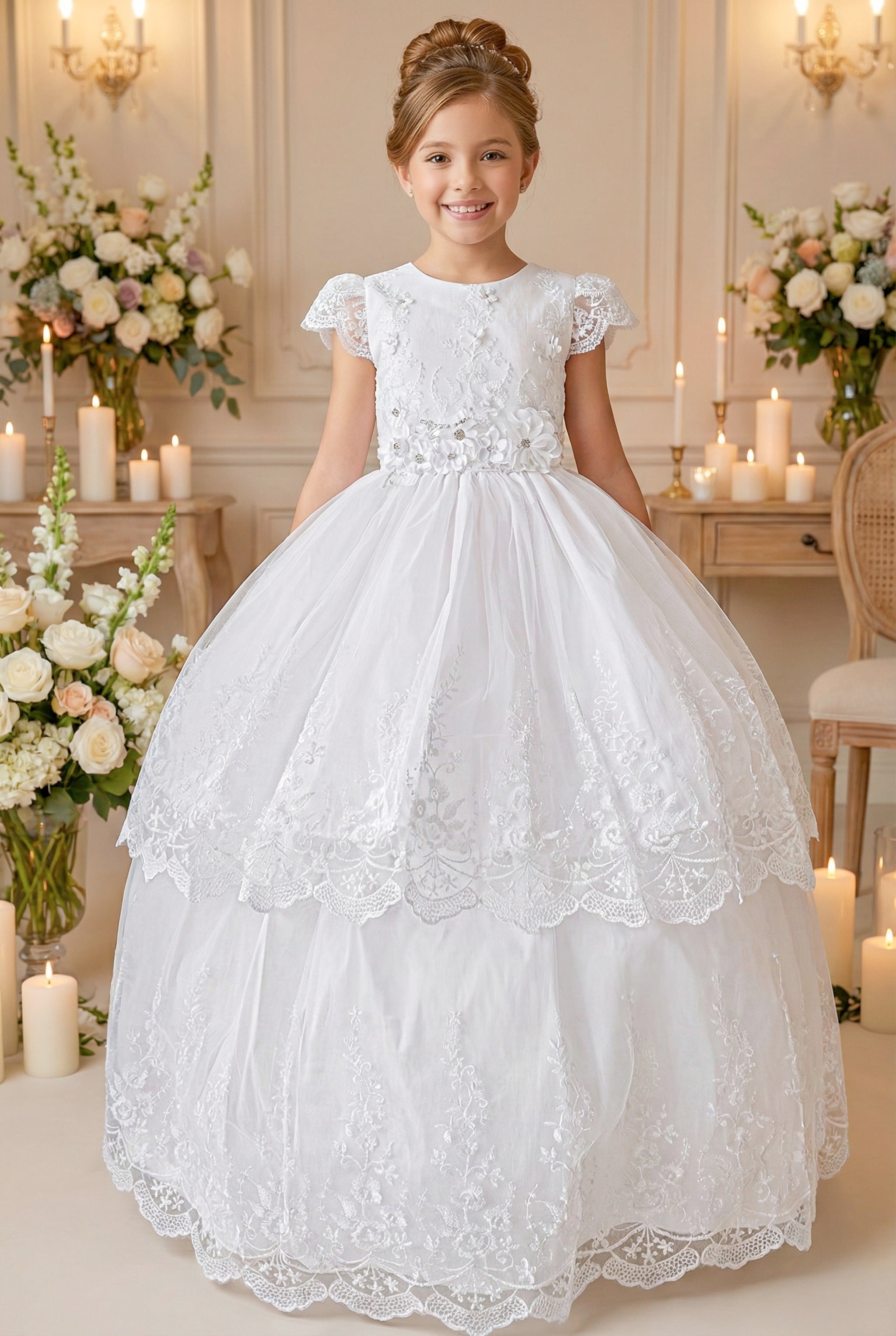 Vestido Primera Comunión Emilia Desmontable