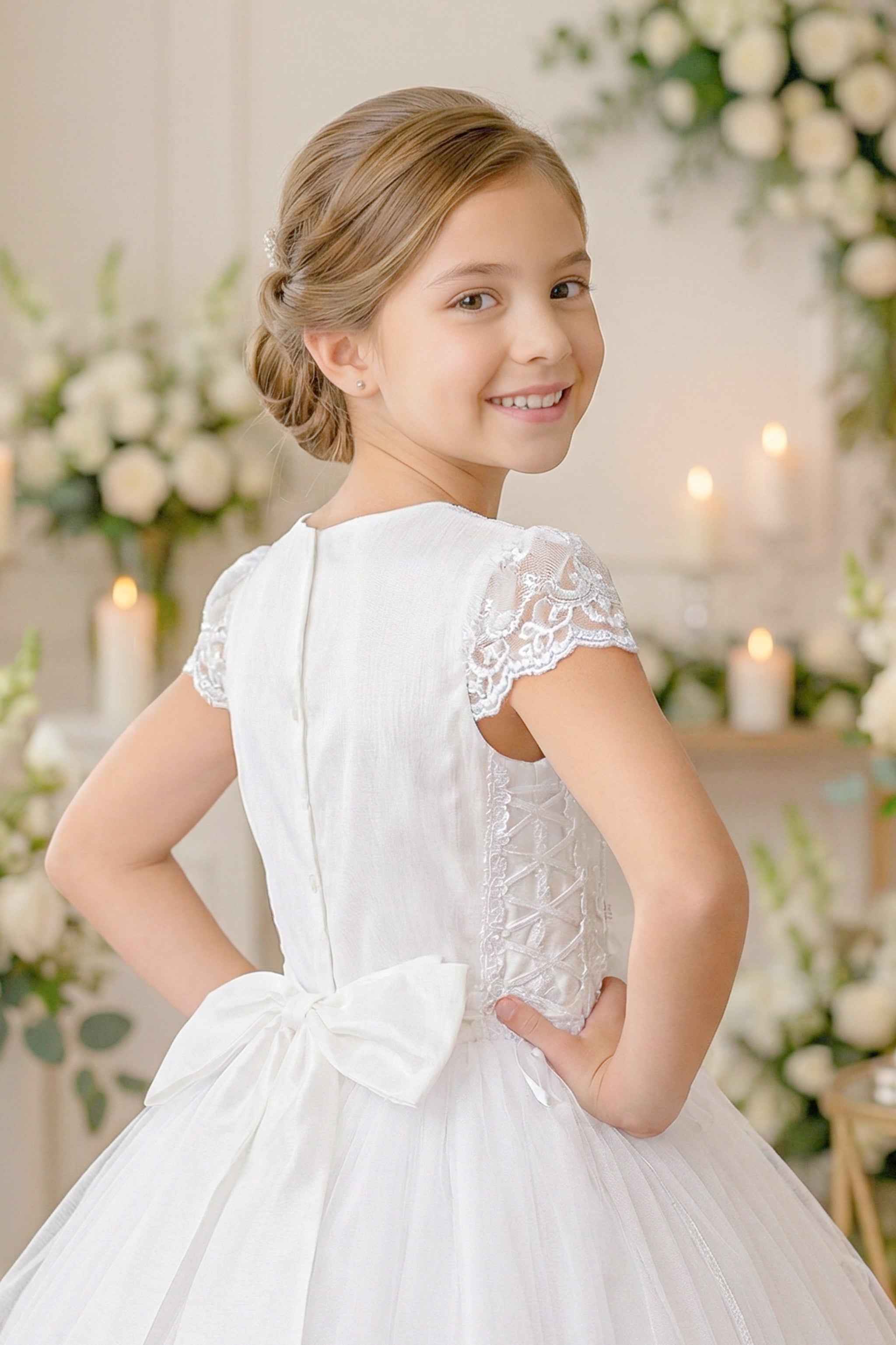 Vestido Primera Comunión Emilia Desmontable