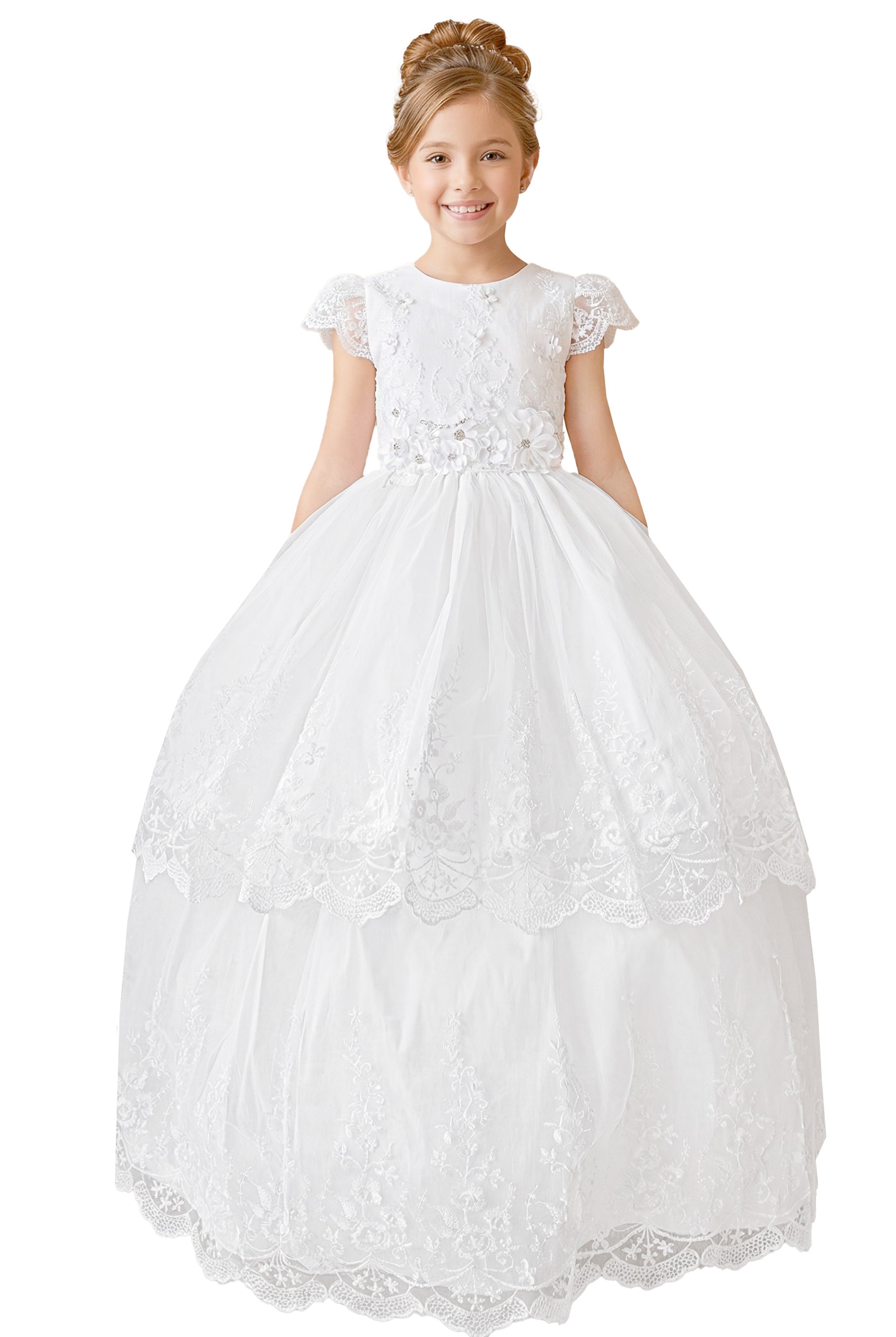 Vestido Primera Comunión Emilia Desmontable