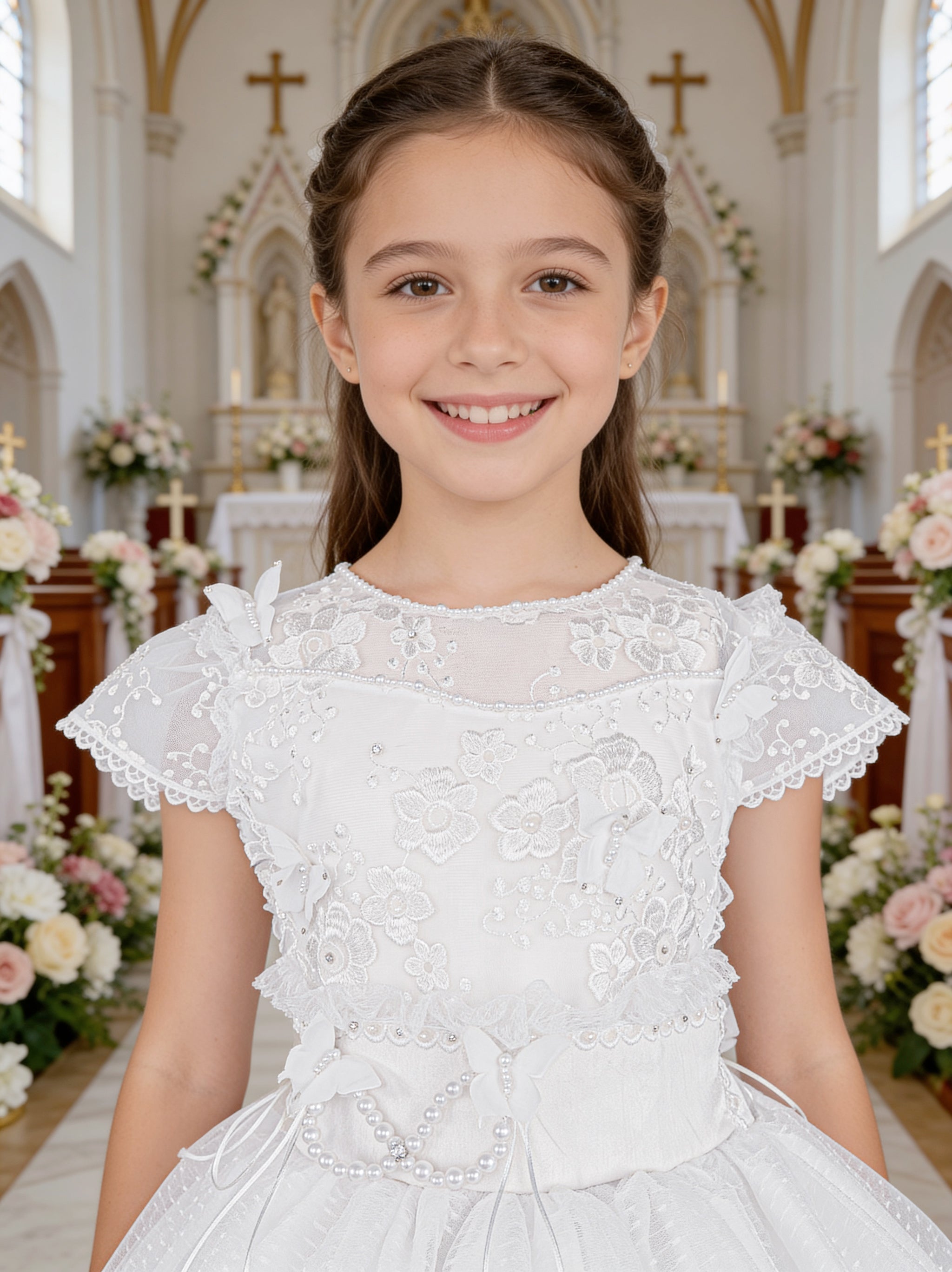 Vestido Primera Comunión Lluvia