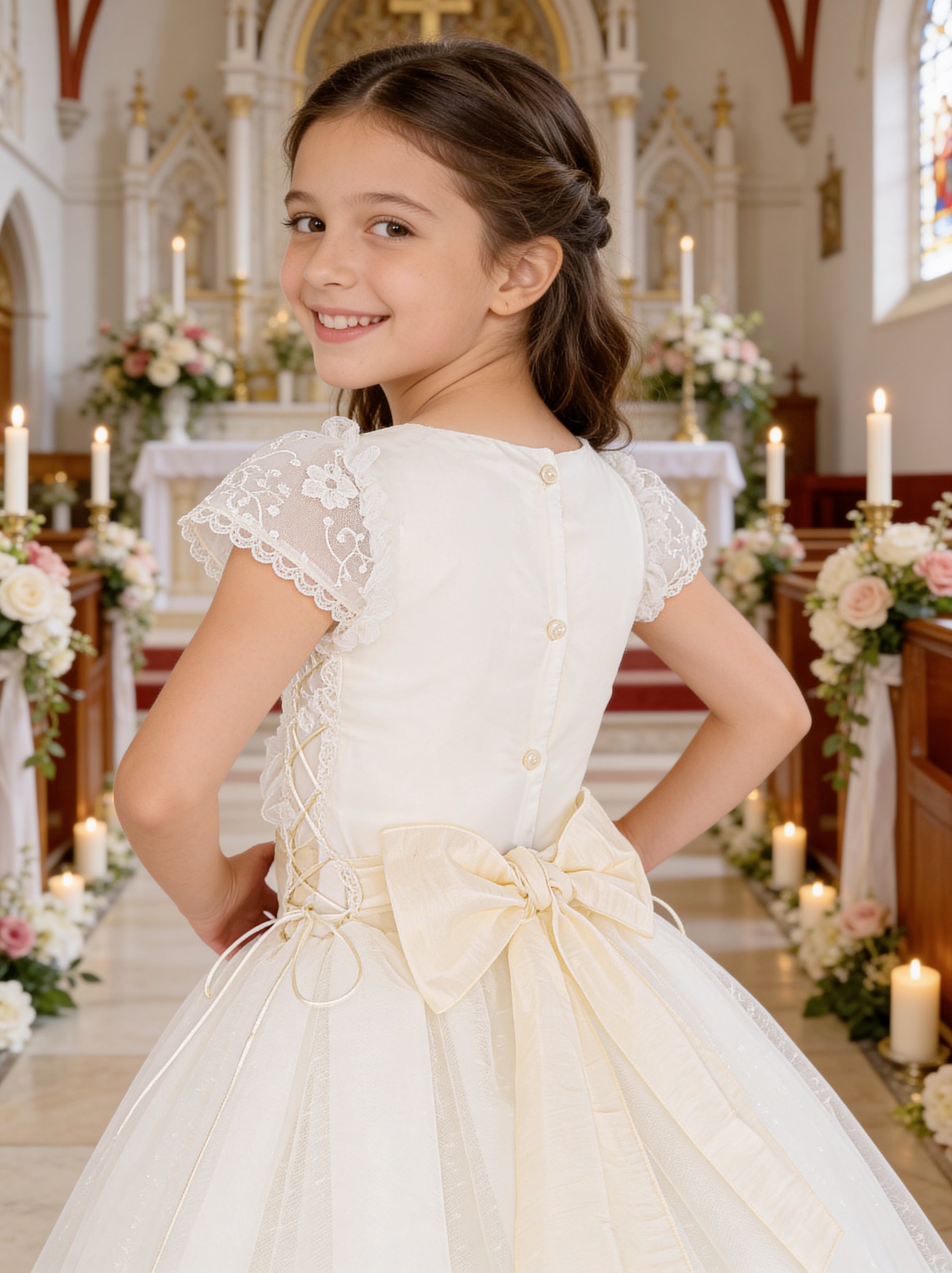 Vestido Primera Comunión Lluvia