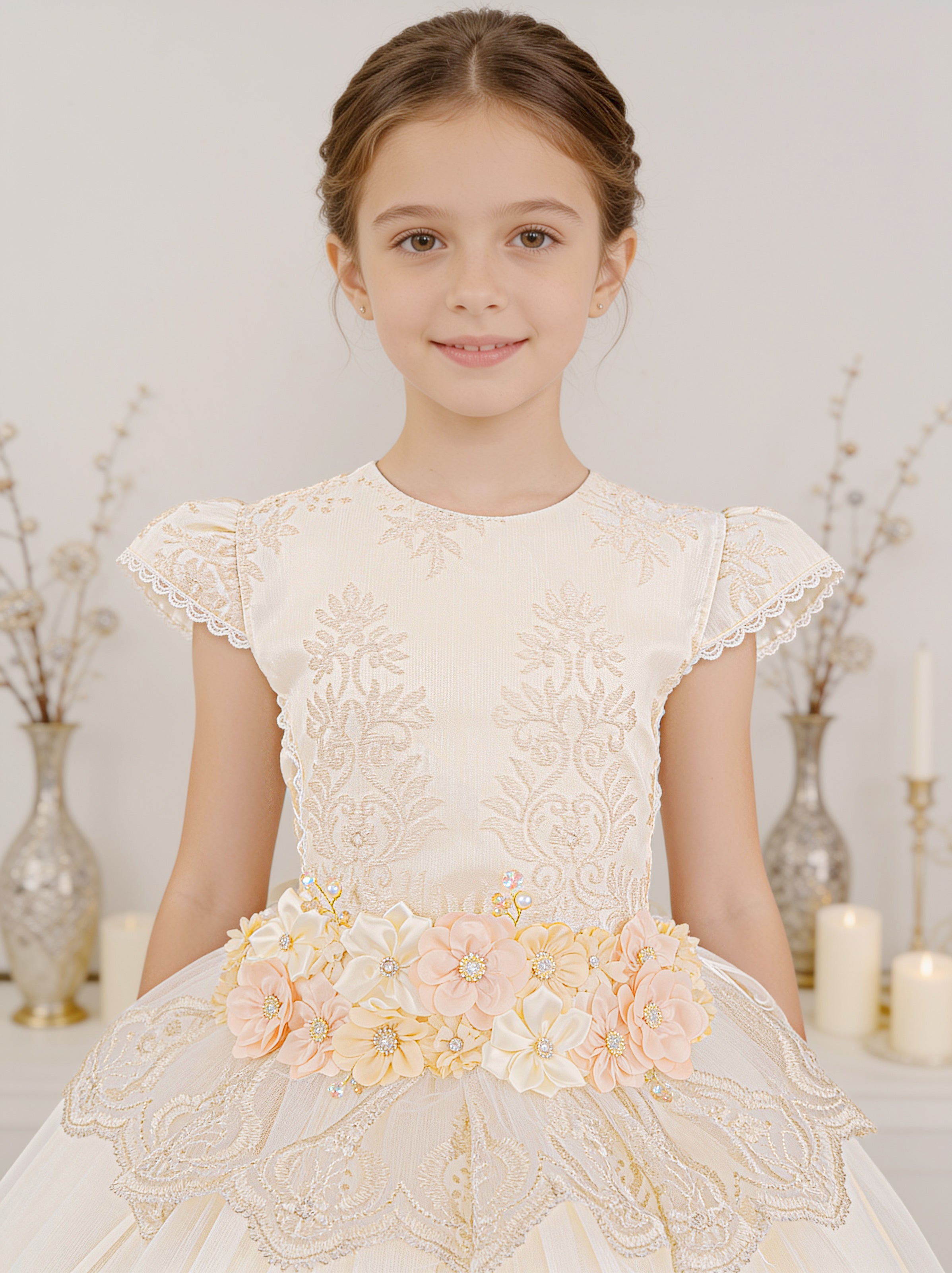 Vestido Primera Comunión Perla