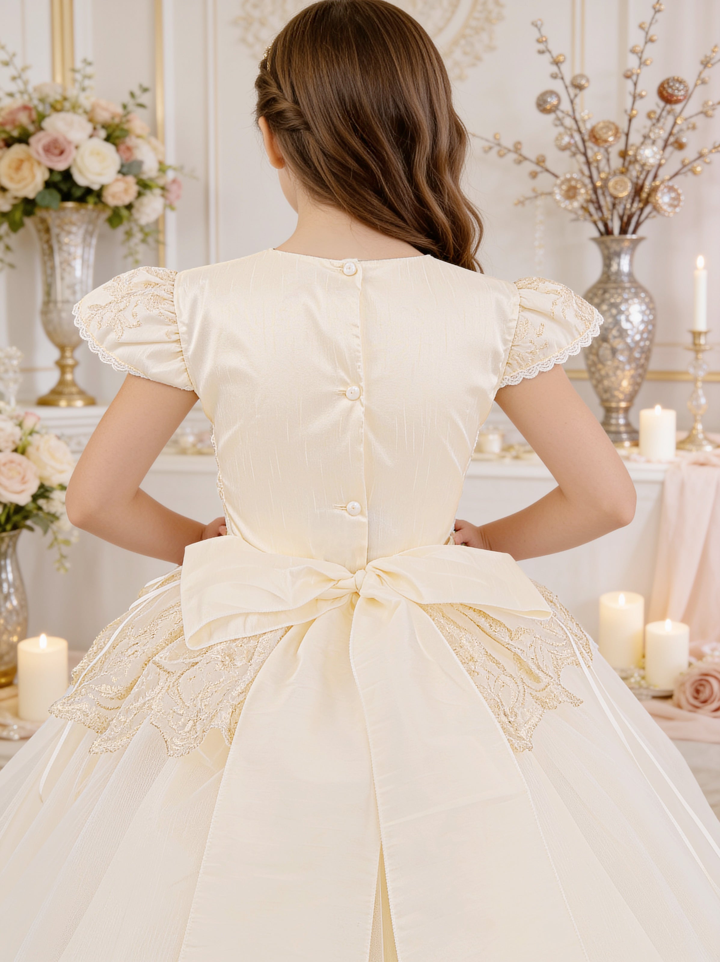 Vestido Primera Comunión Perla