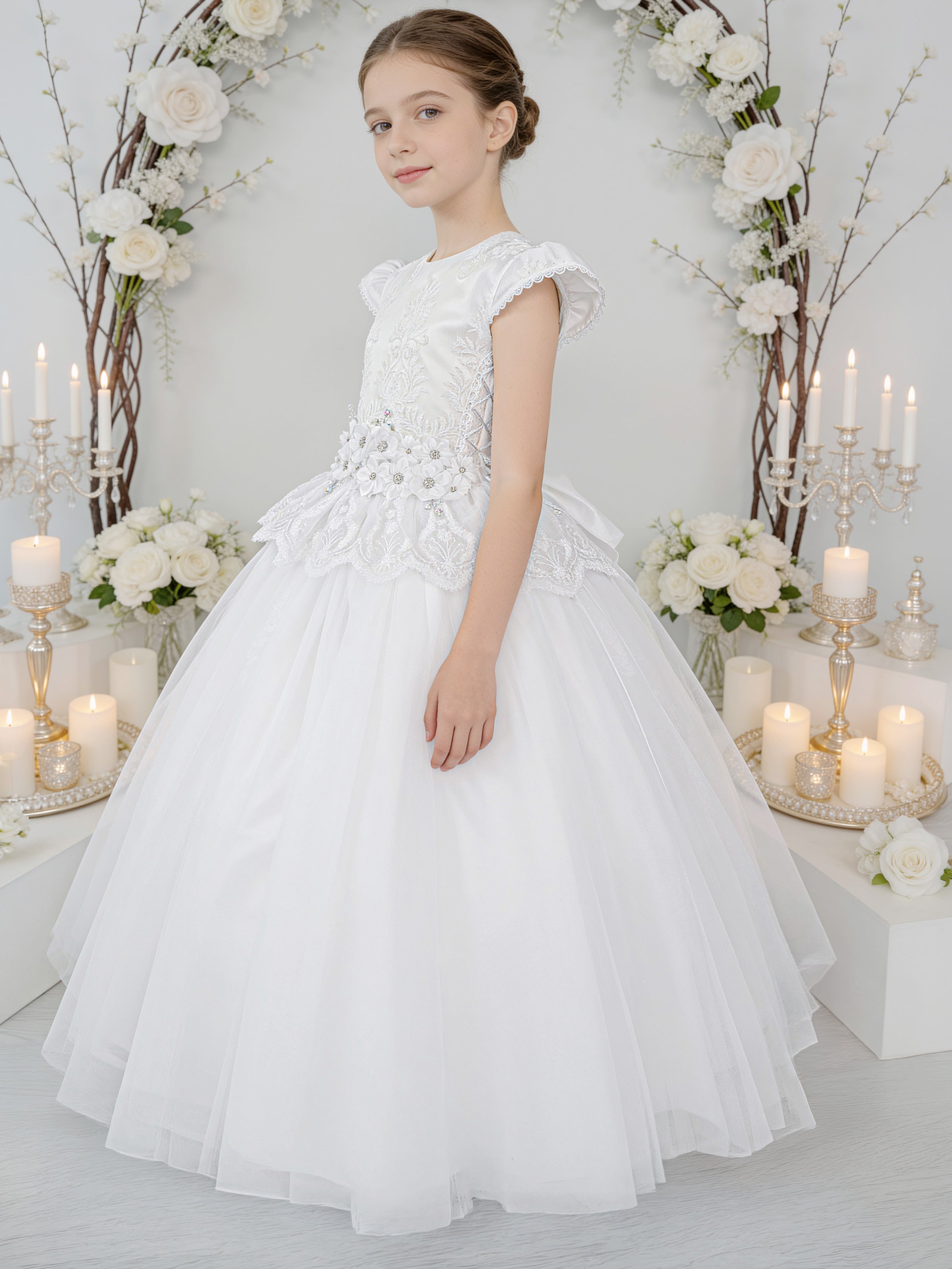Vestido Primera Comunión Perla