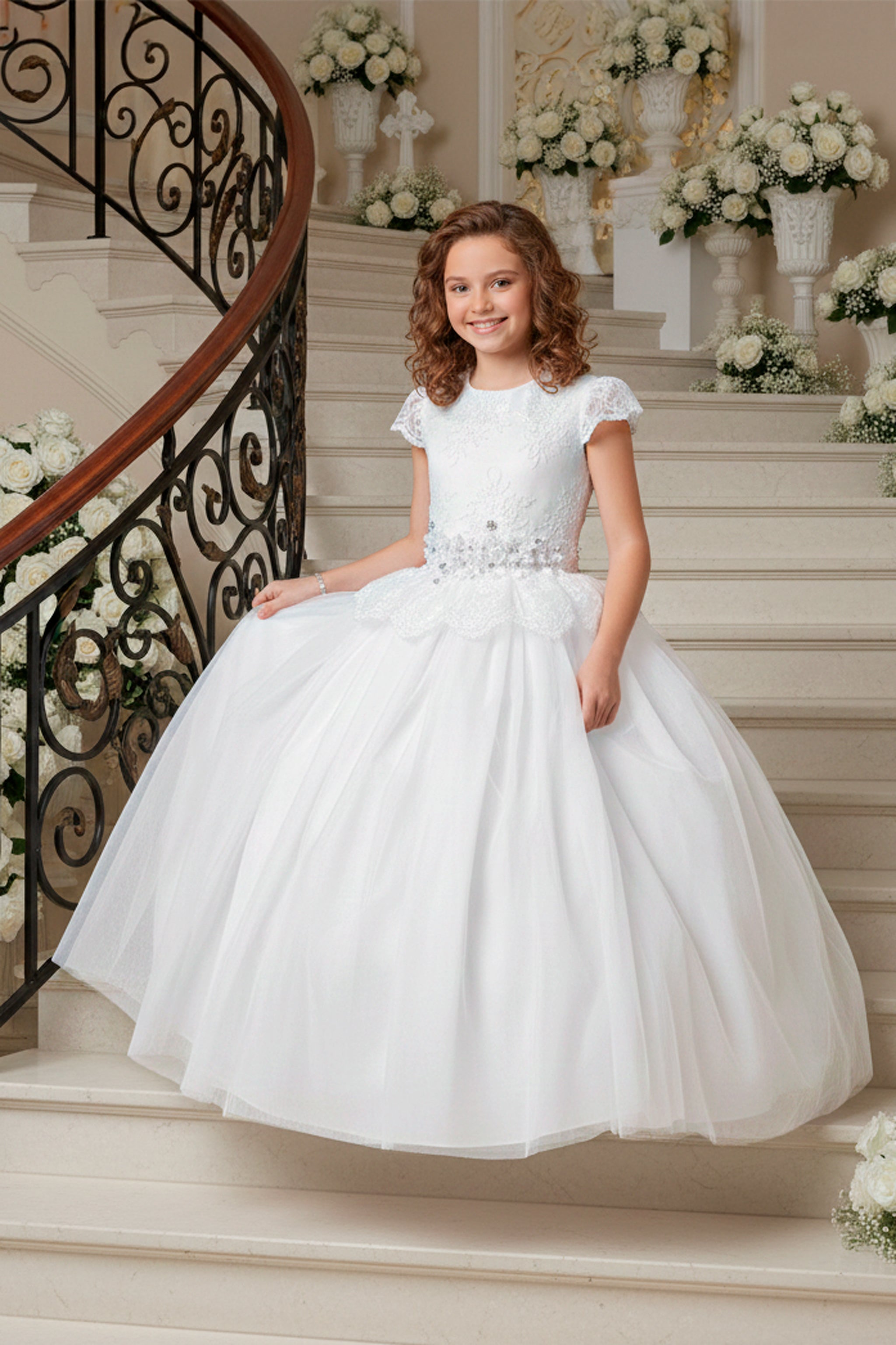 Vestido Primera Comunión Perla