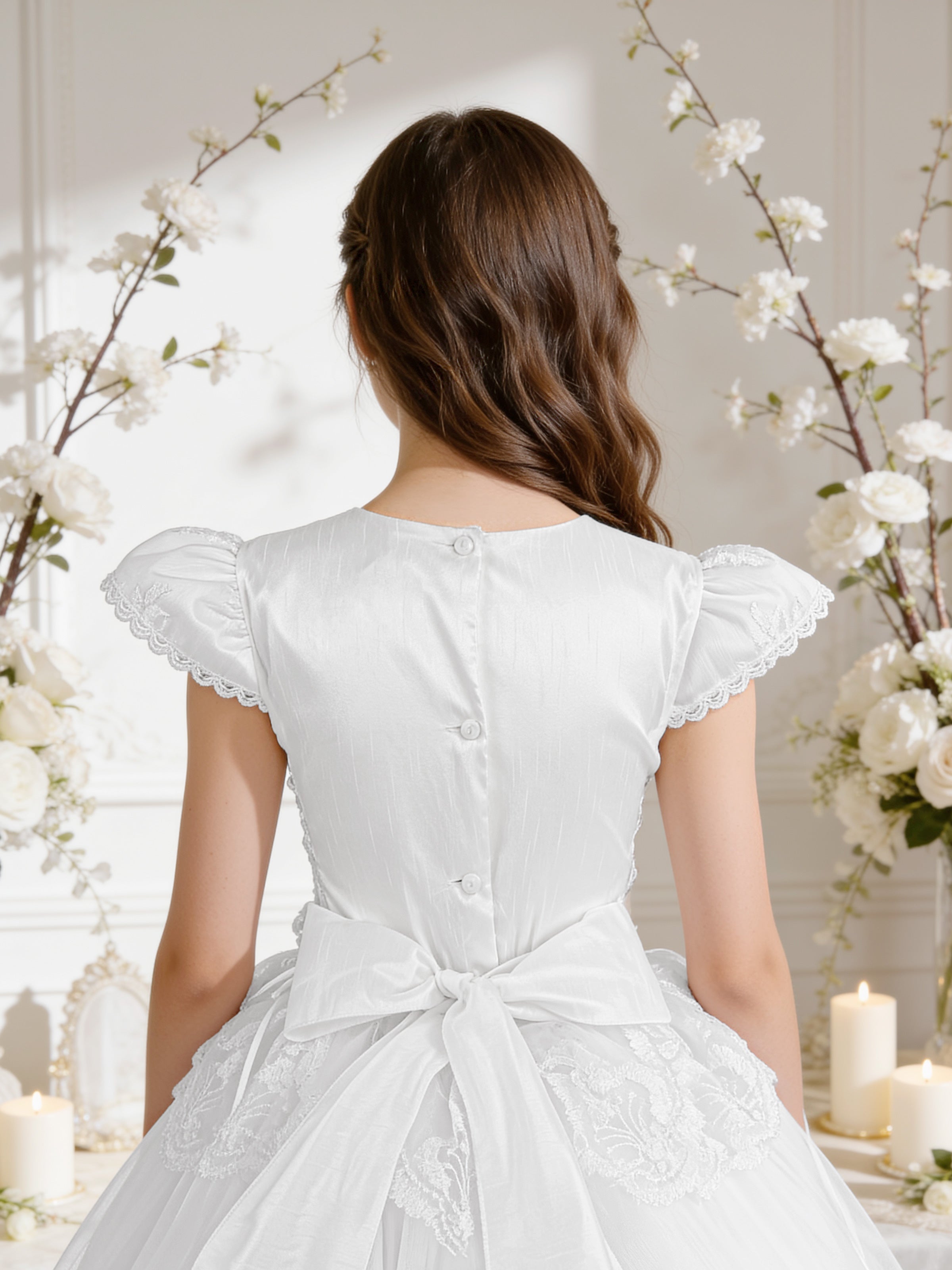 Vestido Primera Comunión Perla