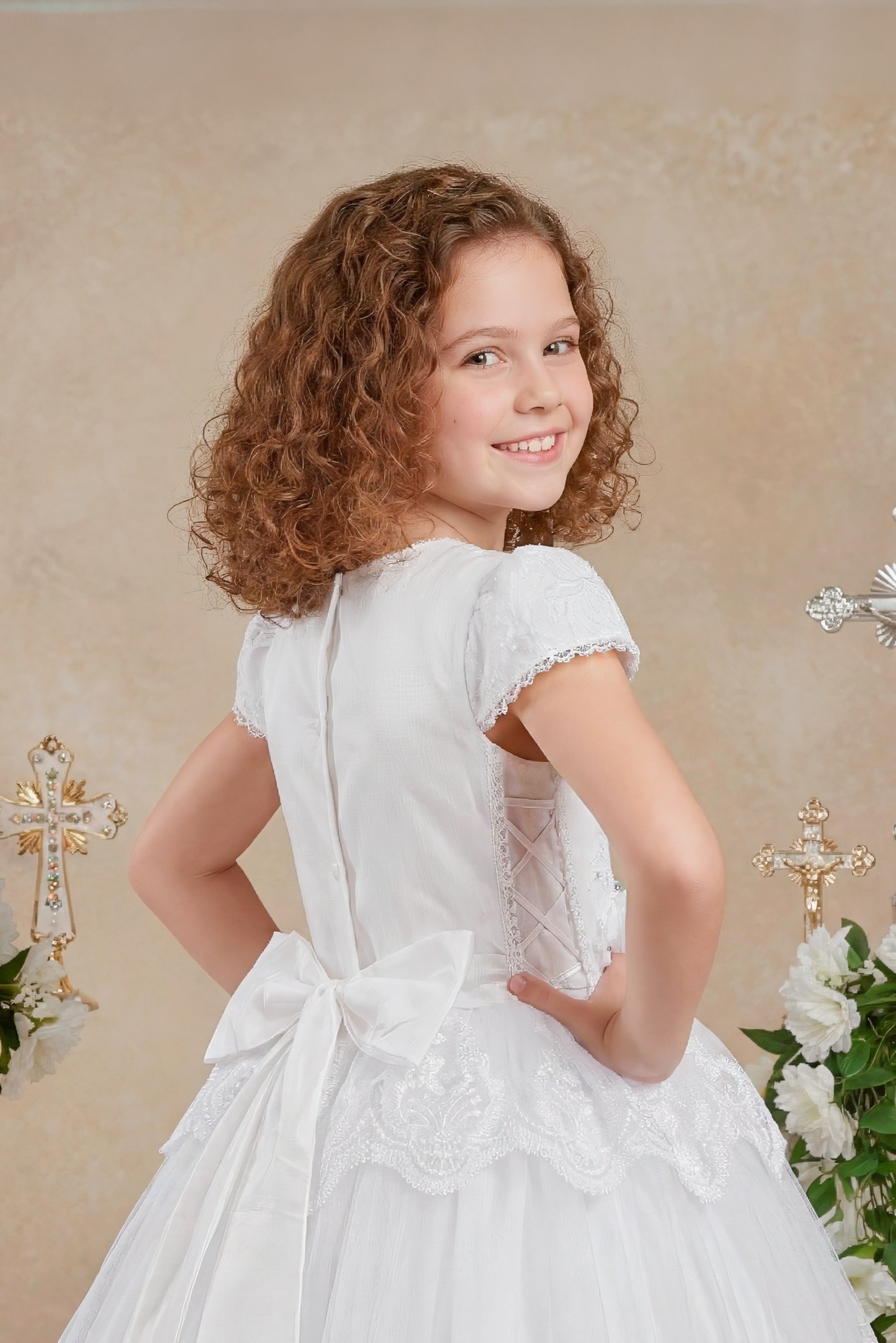 Vestido Primera Comunión Perla