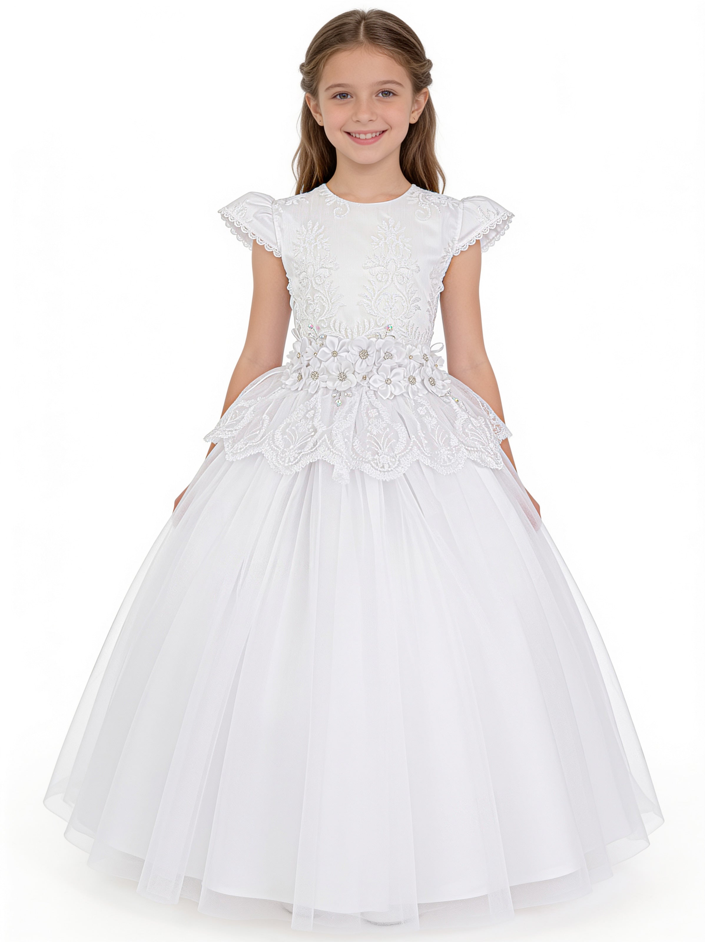 Vestido Primera Comunión Perla