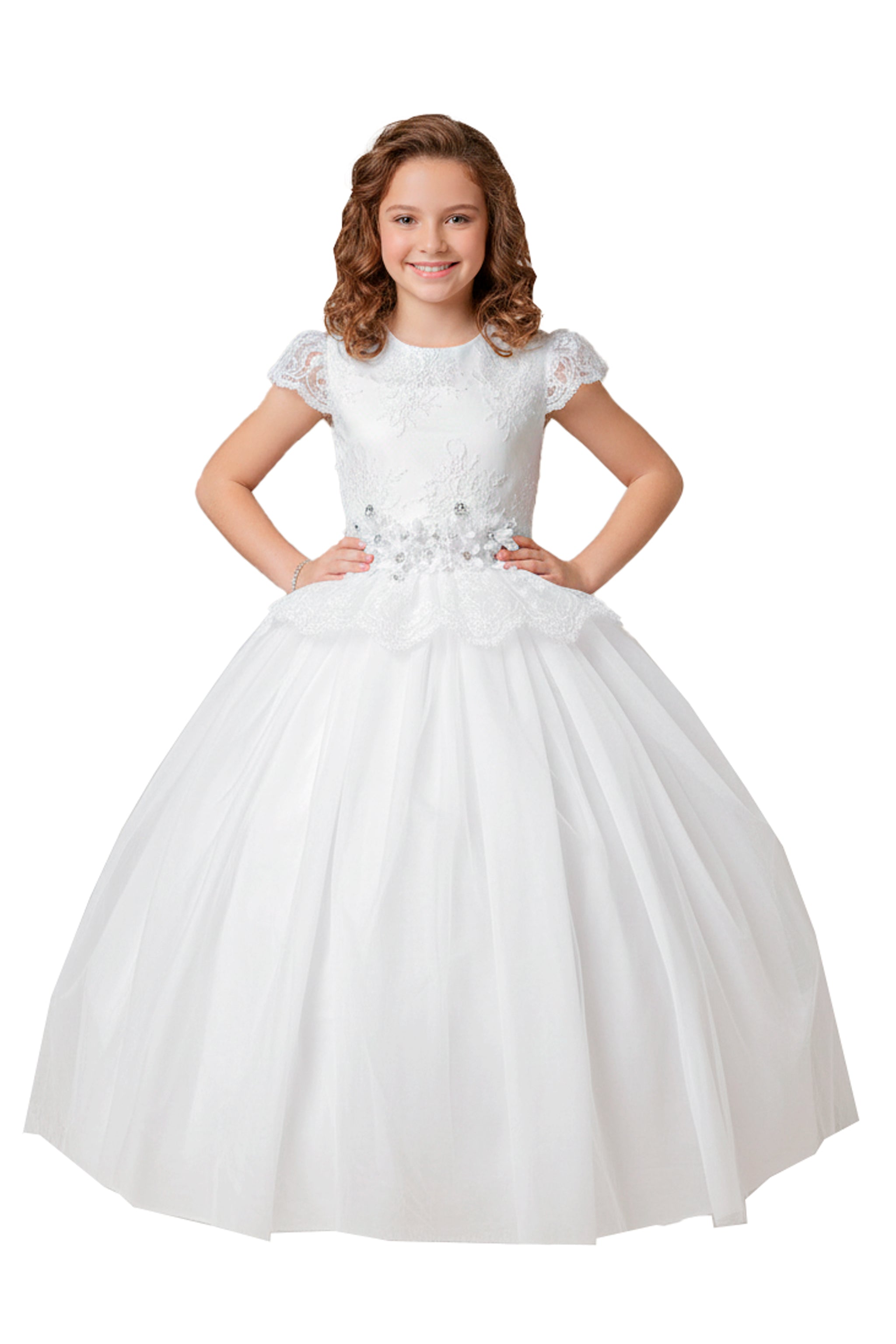 Vestido Primera Comunión Perla