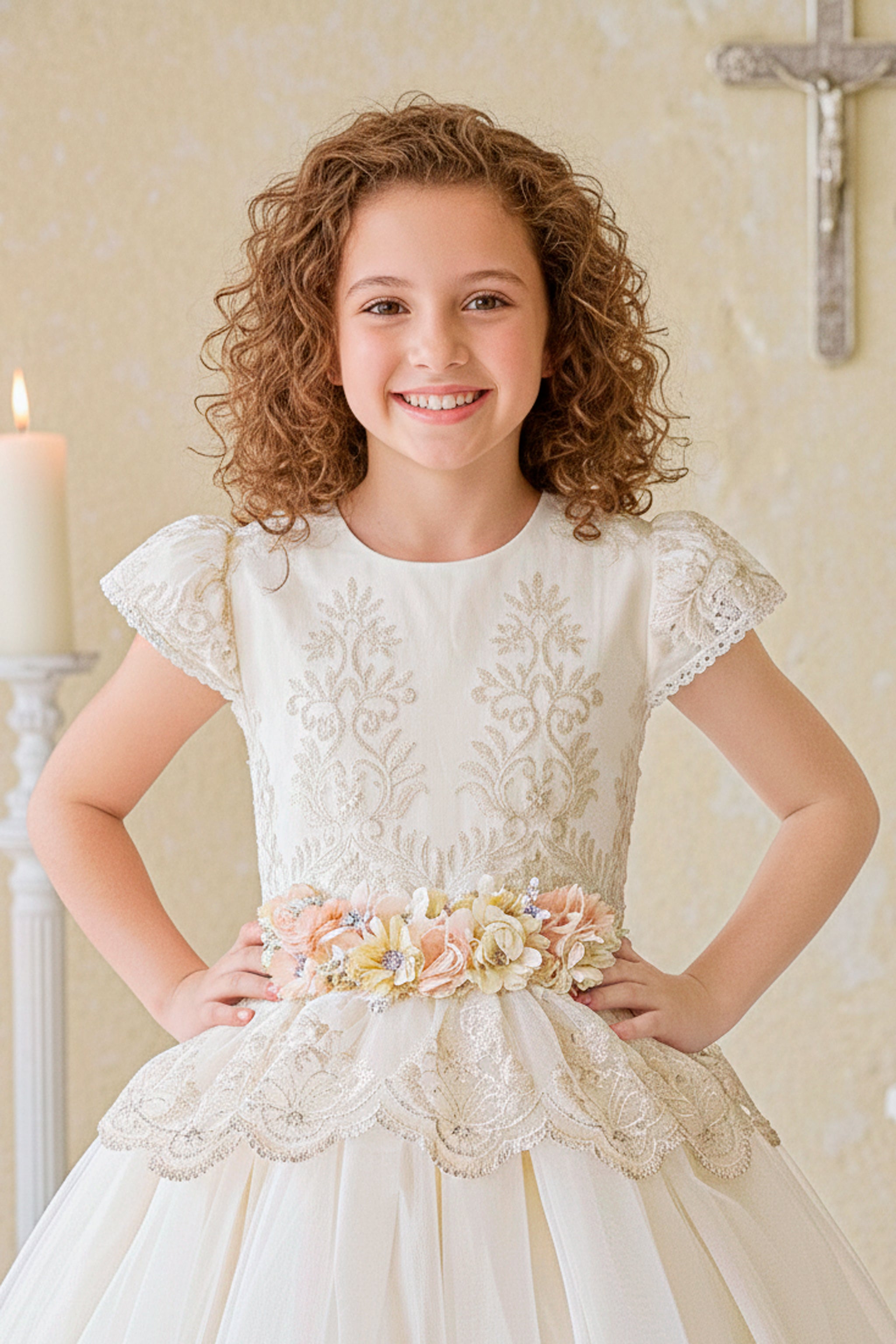 Vestido Primera Comunión Perla